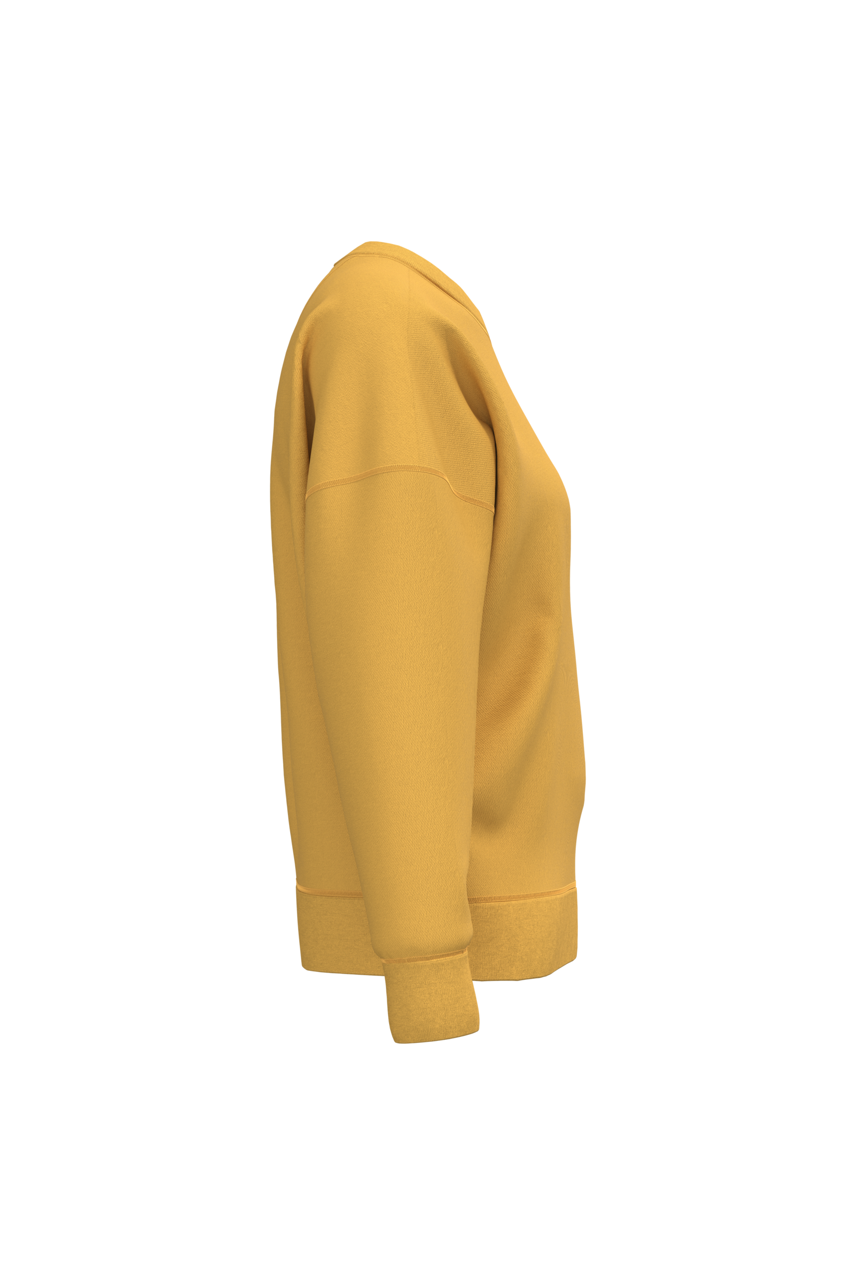 Sweat-shirt écoresponsable à col rond à épaules tombantes femme - Image 22