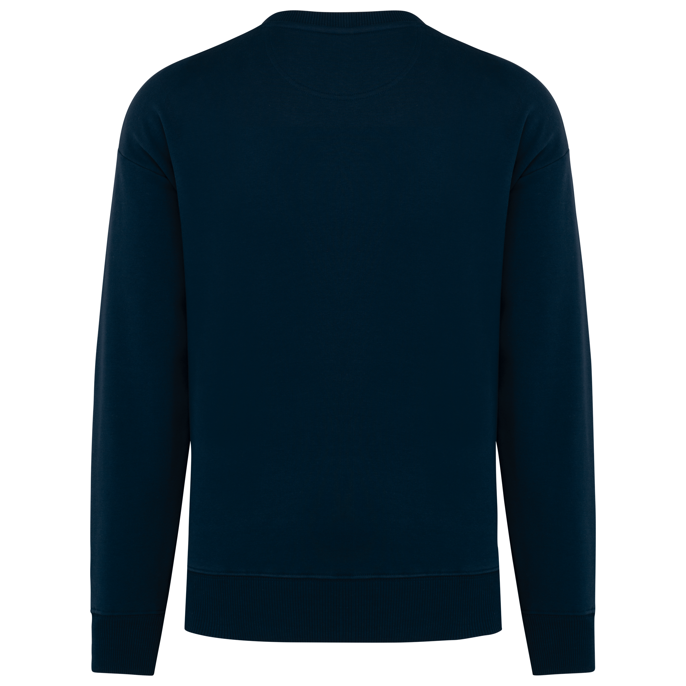 Sweat-shirt écoresponsable à col rond oversize unisexe - Image 15