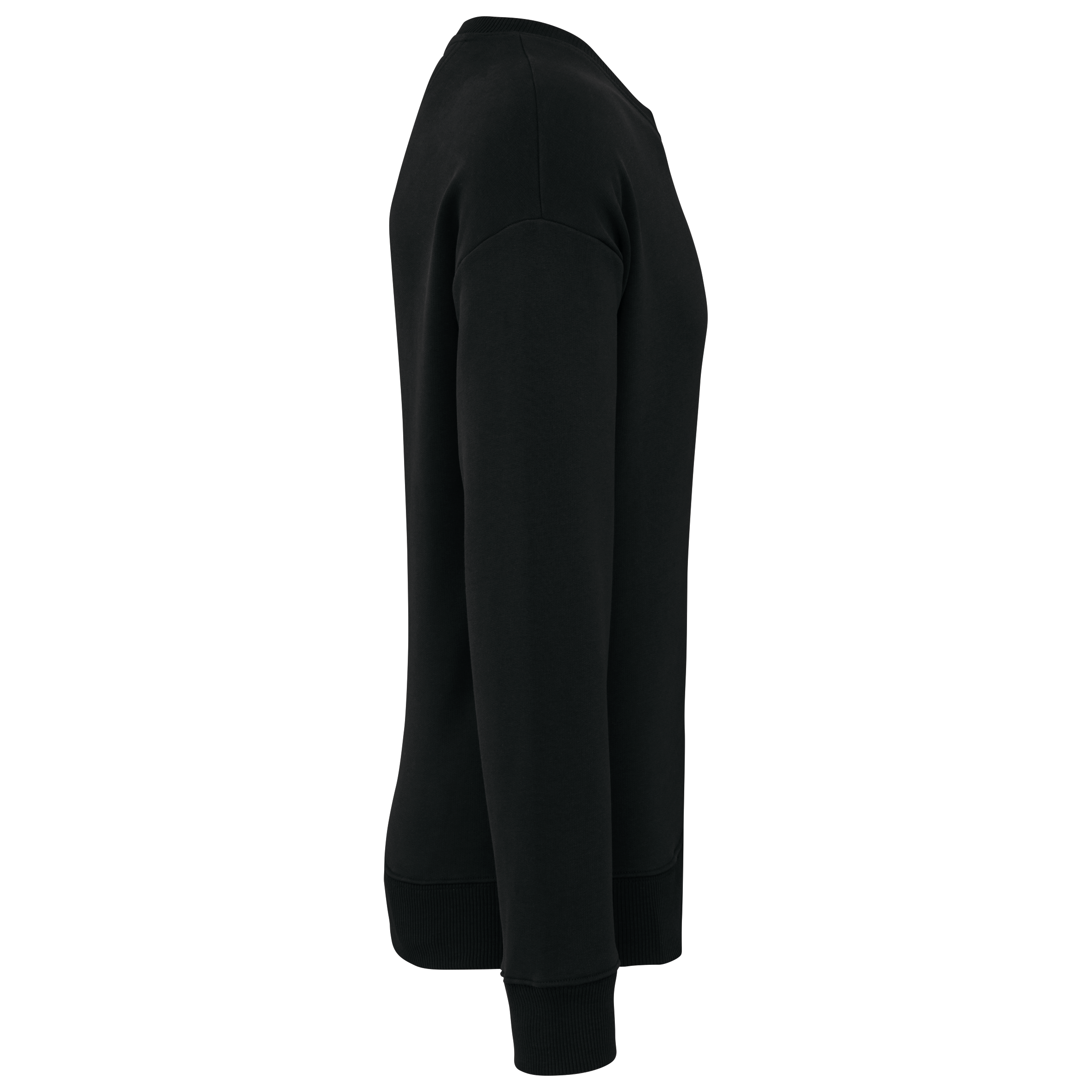 Sweat-shirt écoresponsable à col rond oversize unisexe - Image 11