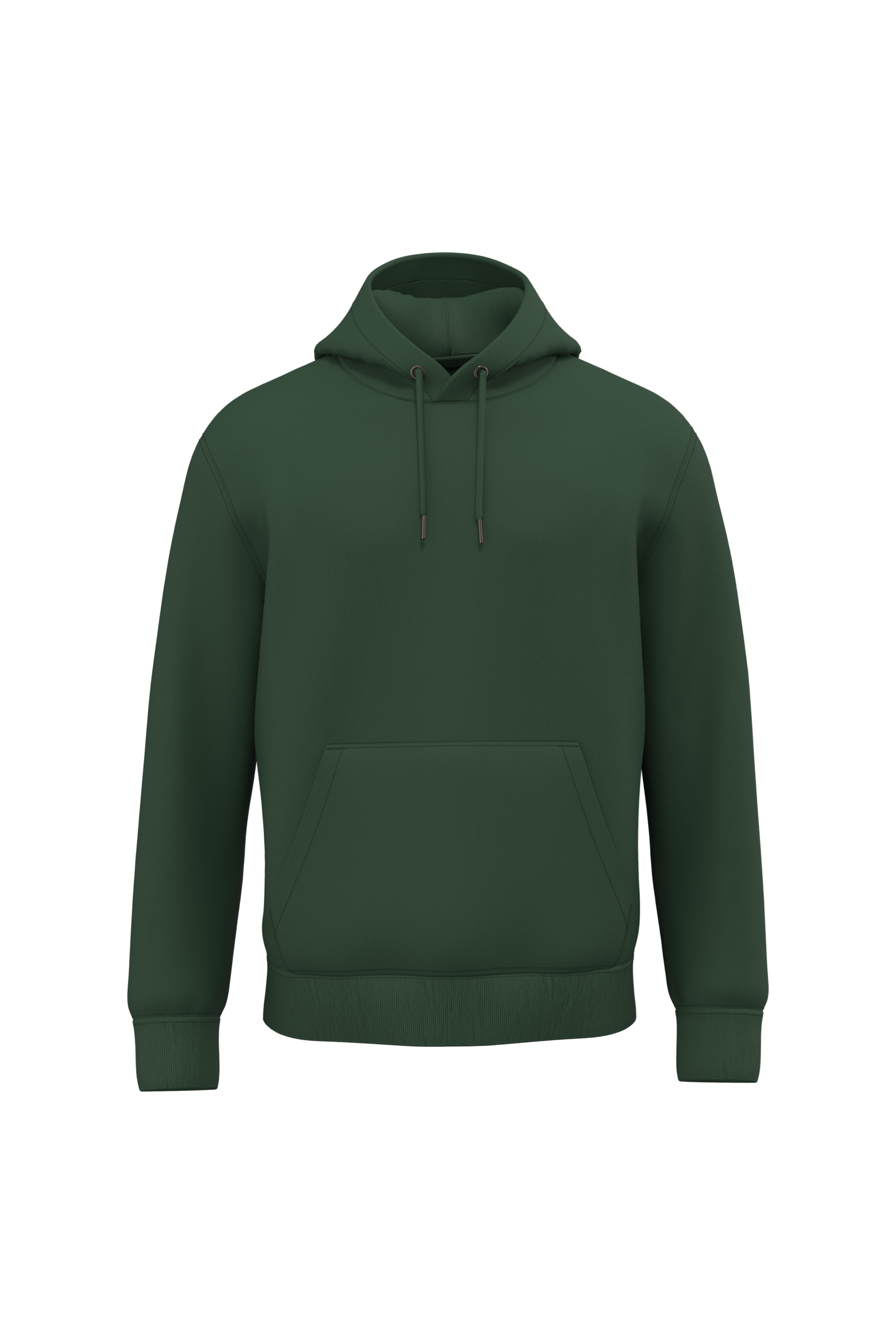 Native Spirit Unisex hooded sweatshirt in green, style NS444