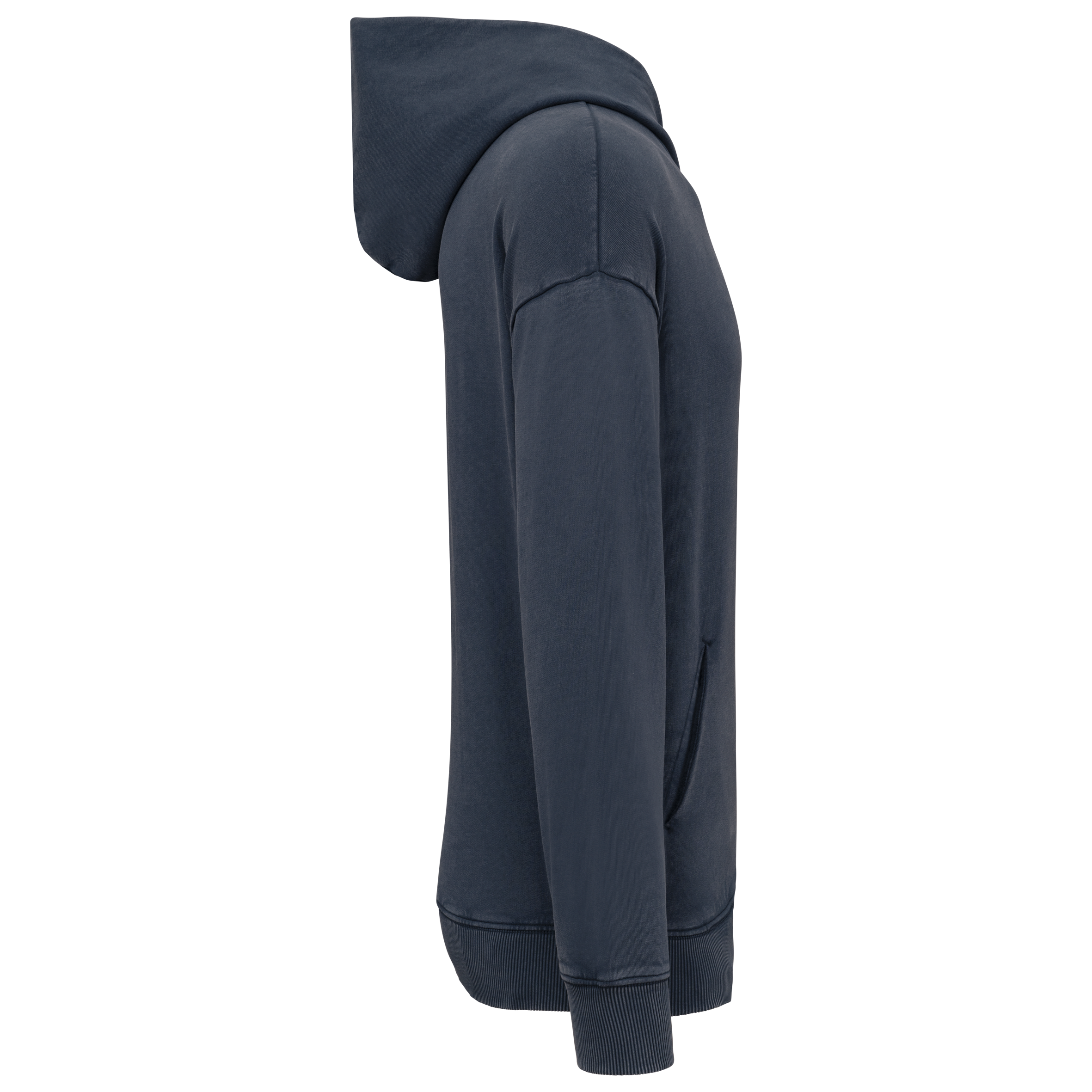 Sweat-shirt écoresponsable à capuche délavé oversize unisexe - Image 14