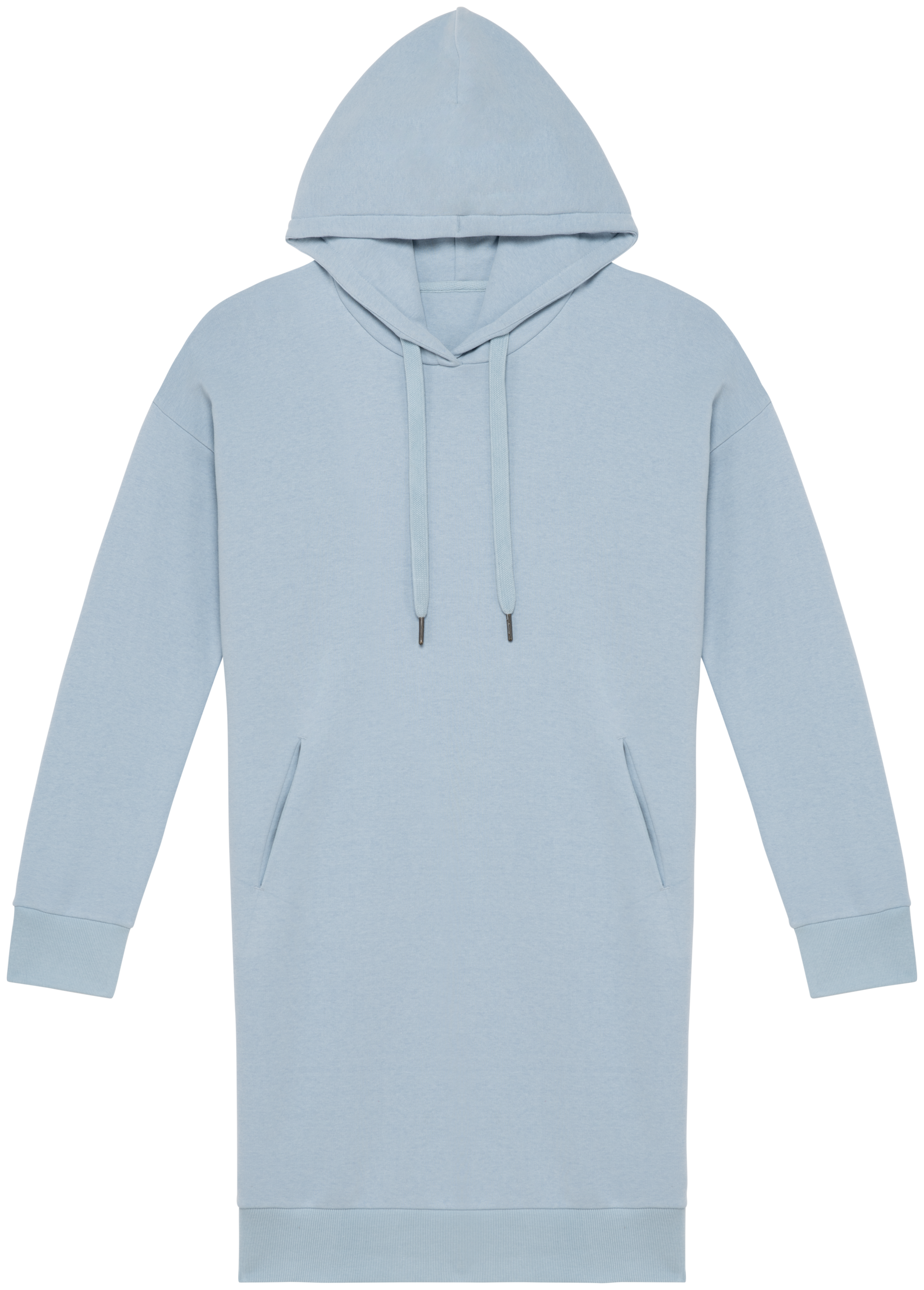 Abito felpa con cappuccio ecosostenibile donna