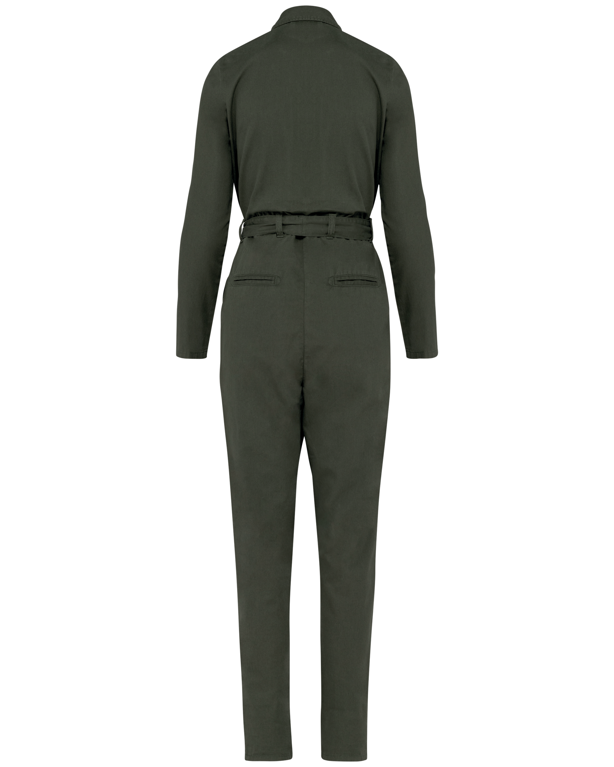 Macacão eco-responsável com aspecto lavado de senhora - Washed Organic Khaki