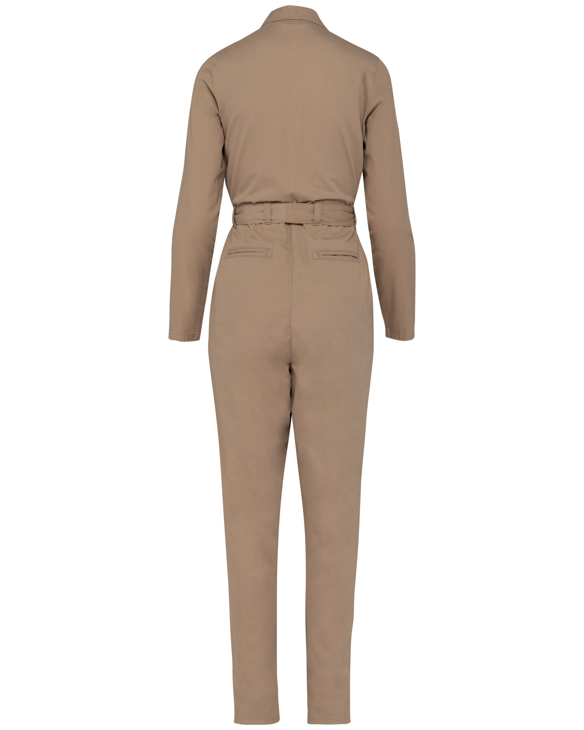 Macacão eco-responsável com aspecto lavado de senhora - Washed Wet Sand