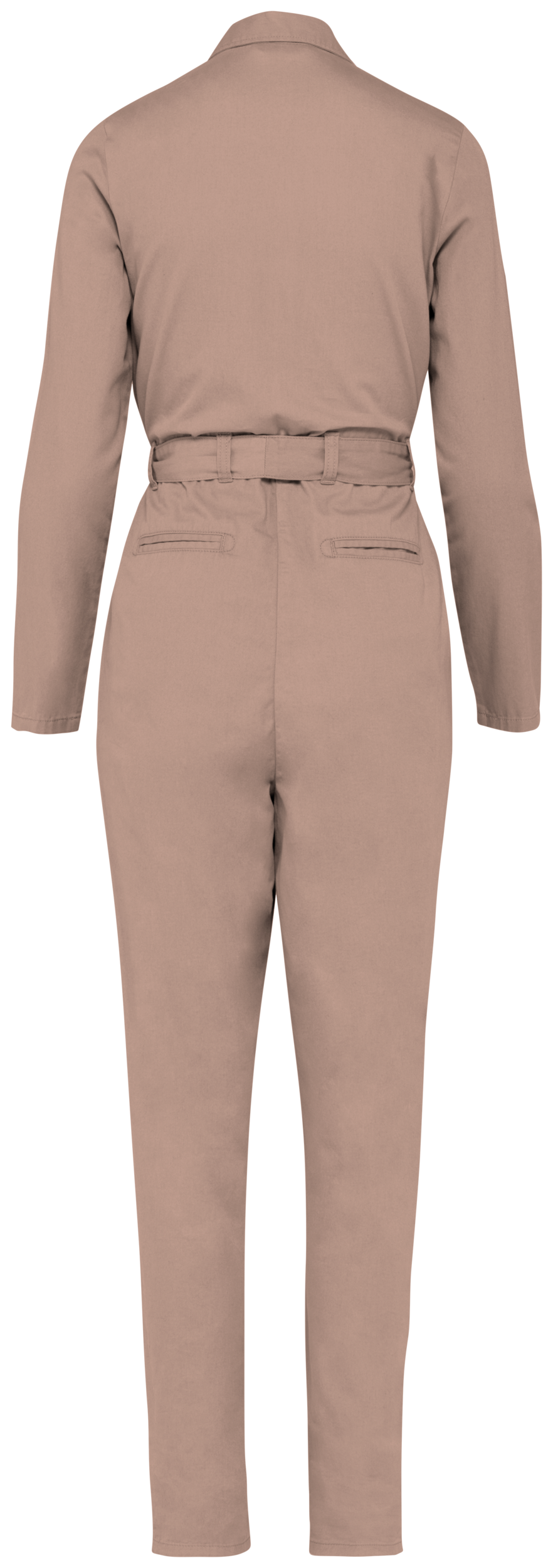 Macacão eco-responsável com aspecto lavado de senhora - Washed Powder Pink