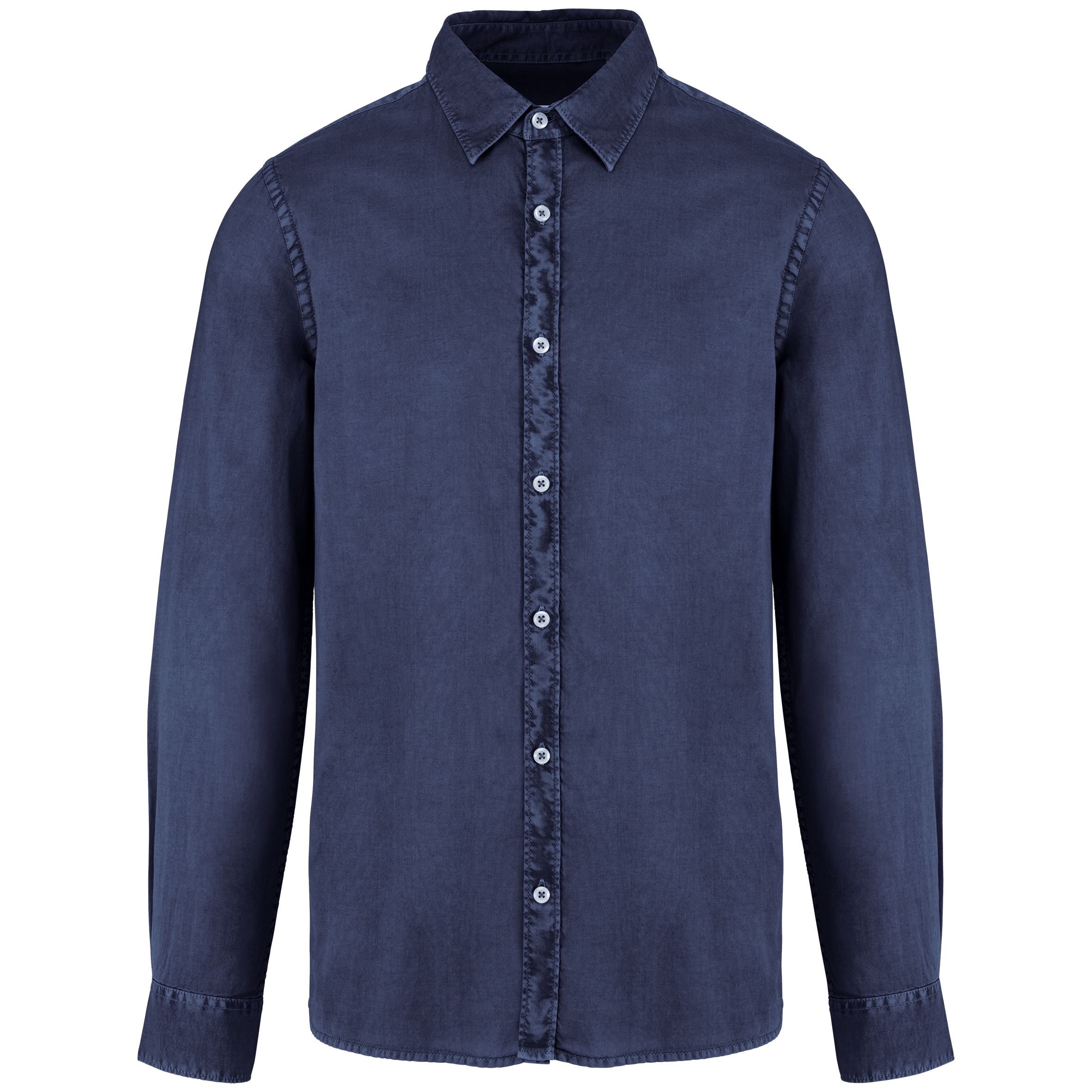 Chemise écoresponsable délavée homme - Image 21