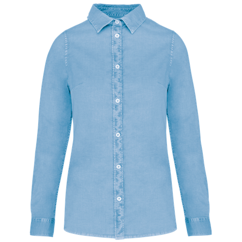 Native Spirit Women's washed effect shirt, style NS503