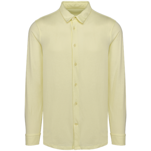Native Spirit Men's jersey shirt in yellow, style NS510