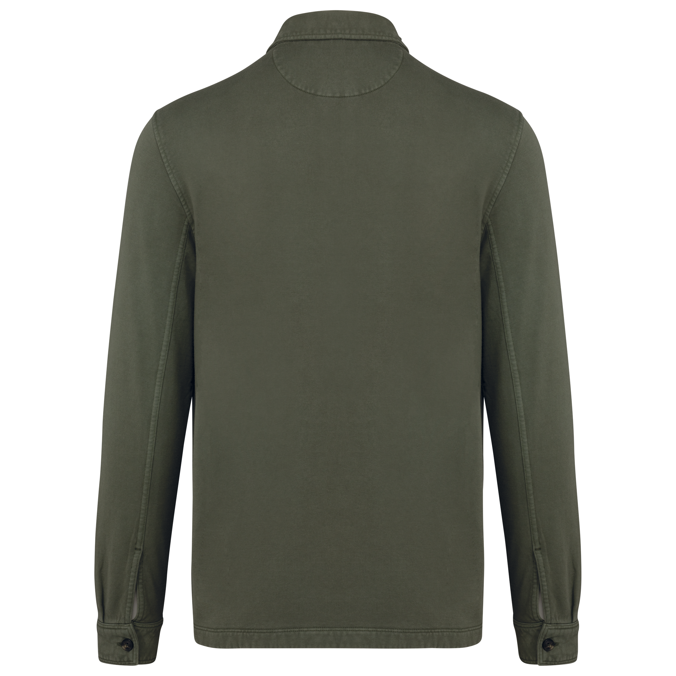 Surchemise écoresponsable délavée en molleton gratté homme - Image 21