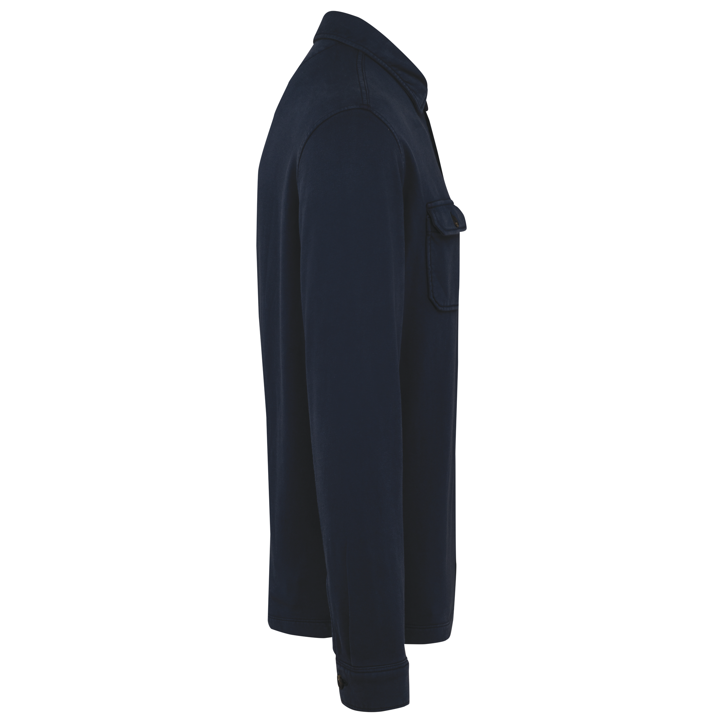 Surchemise écoresponsable délavée en molleton gratté homme - Image 20