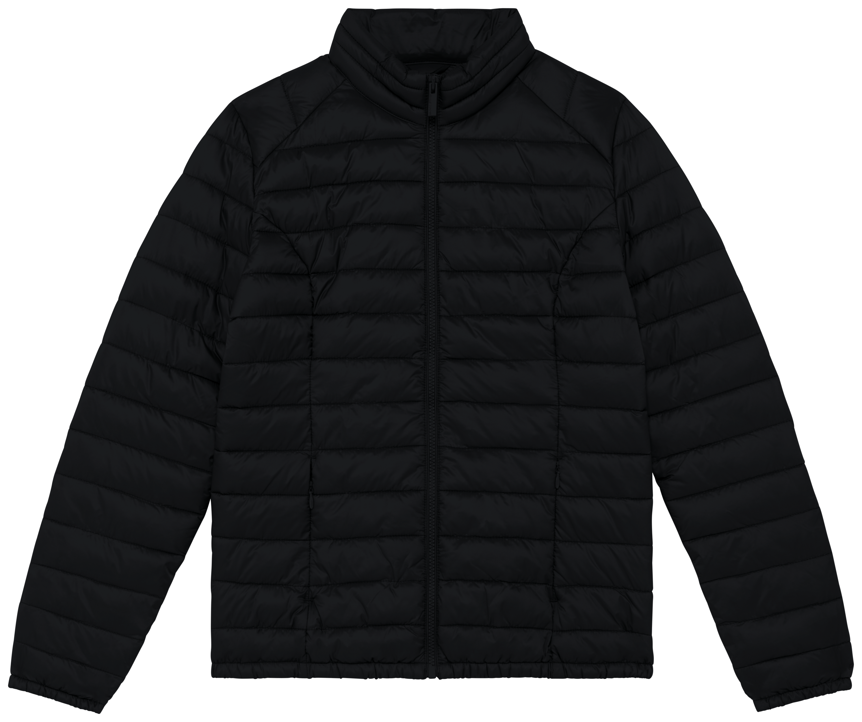 Casaco leve eco-responsável de senhora — Preto Frente