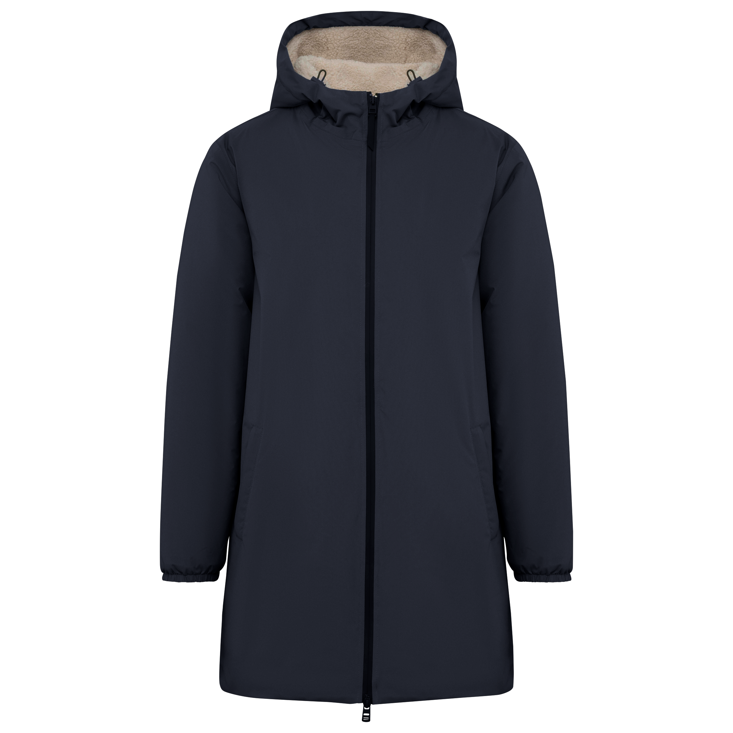 Veste écoresponsable imperméable doublée en sherpa unisexe - Image 14