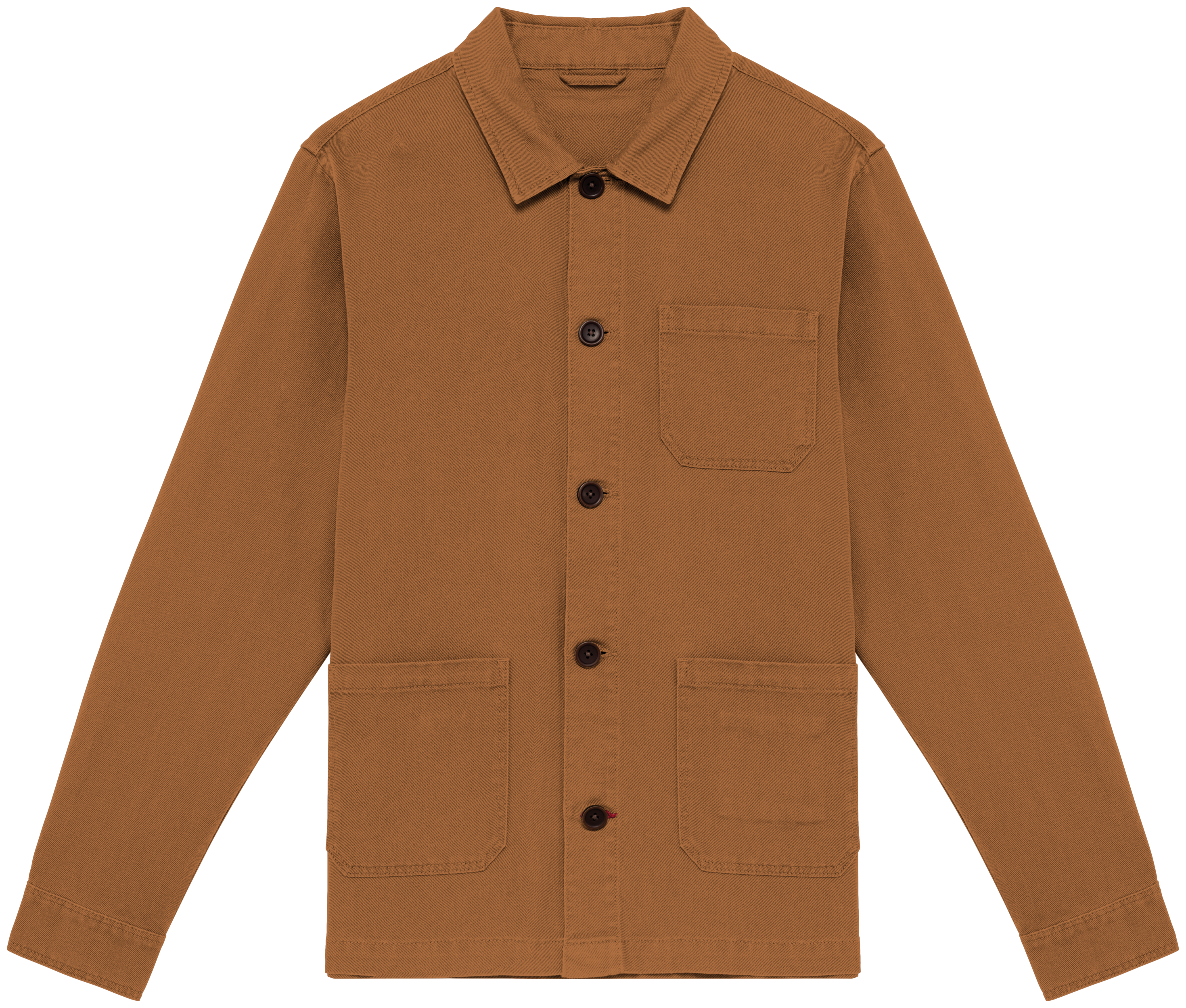 Giacca worker uomo ecosostenibile slavata vintage look