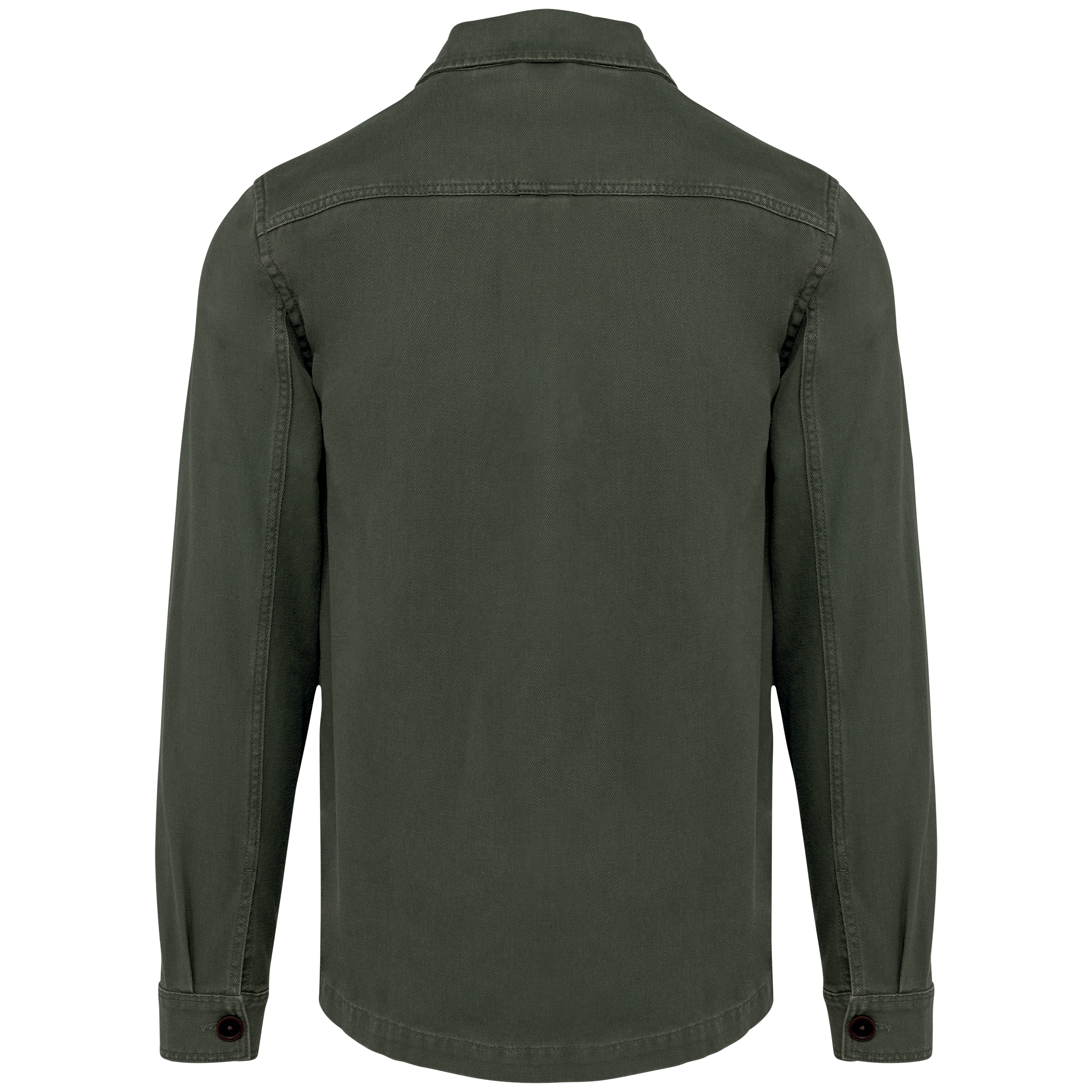 Casaco worker eco-responsável com aspecto lavado de homem - Washed Organic Khaki