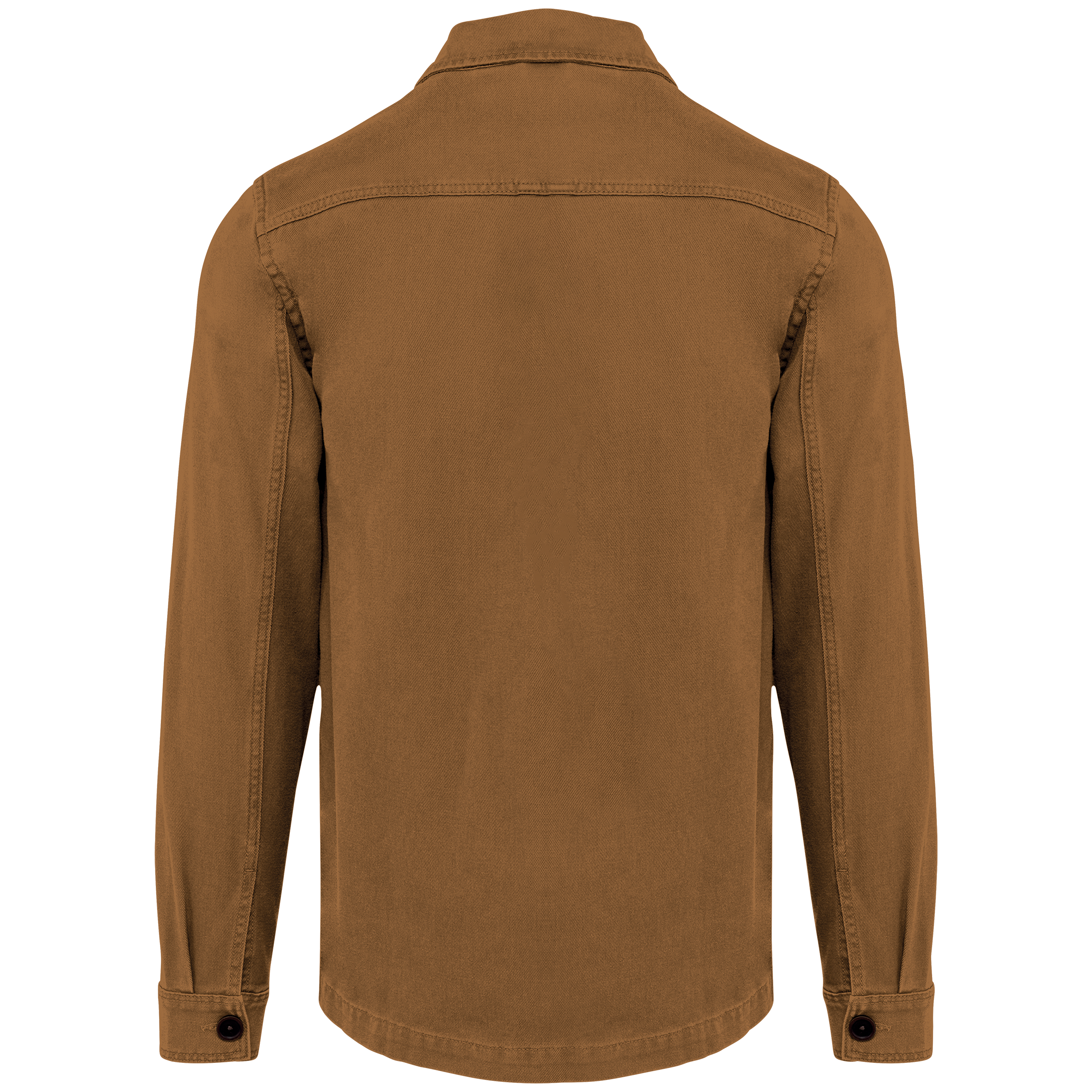 Casaco worker eco-responsável com aspecto lavado de homem - Washed Brown Sugar
