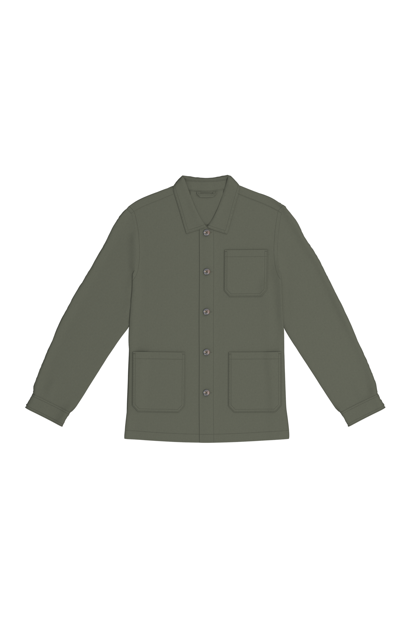 Washed Organic Khaki
