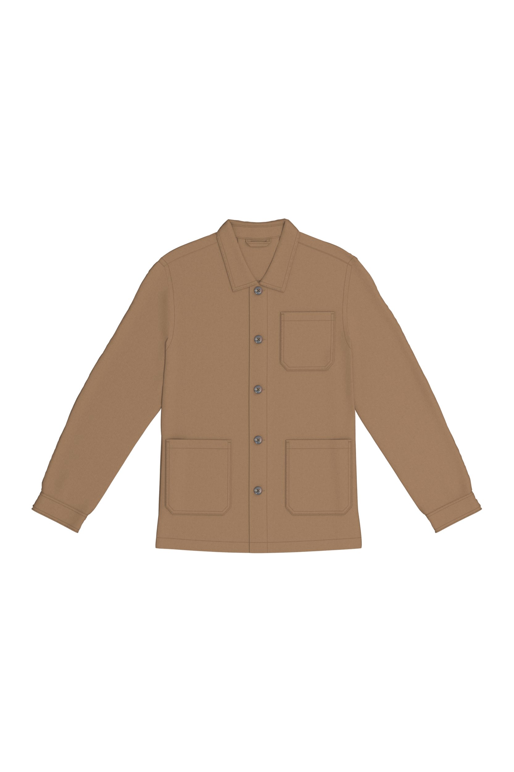 Washed Dark Camel
