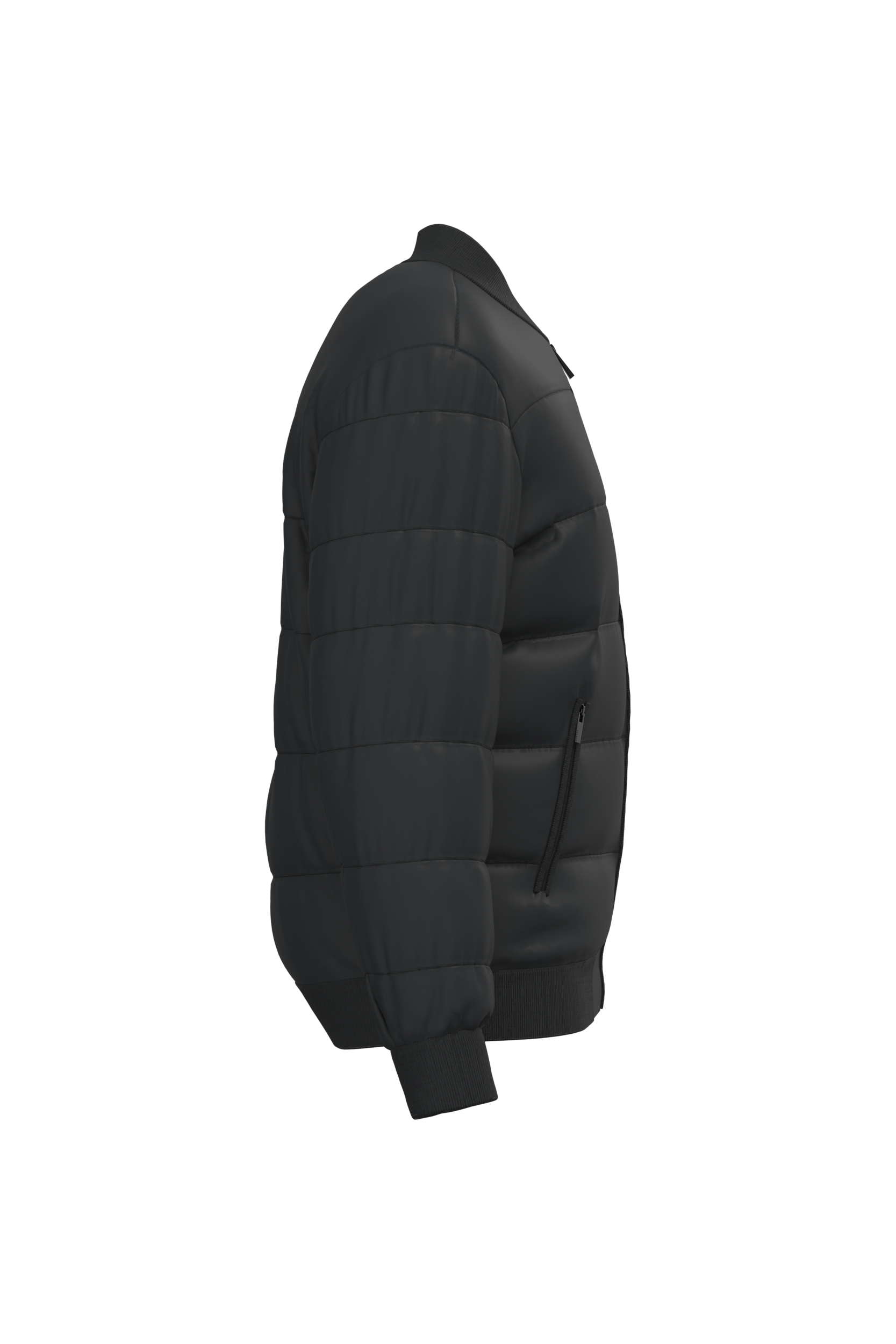 Veste matelassée écoresponsable à col teddy unisexe - Image 13