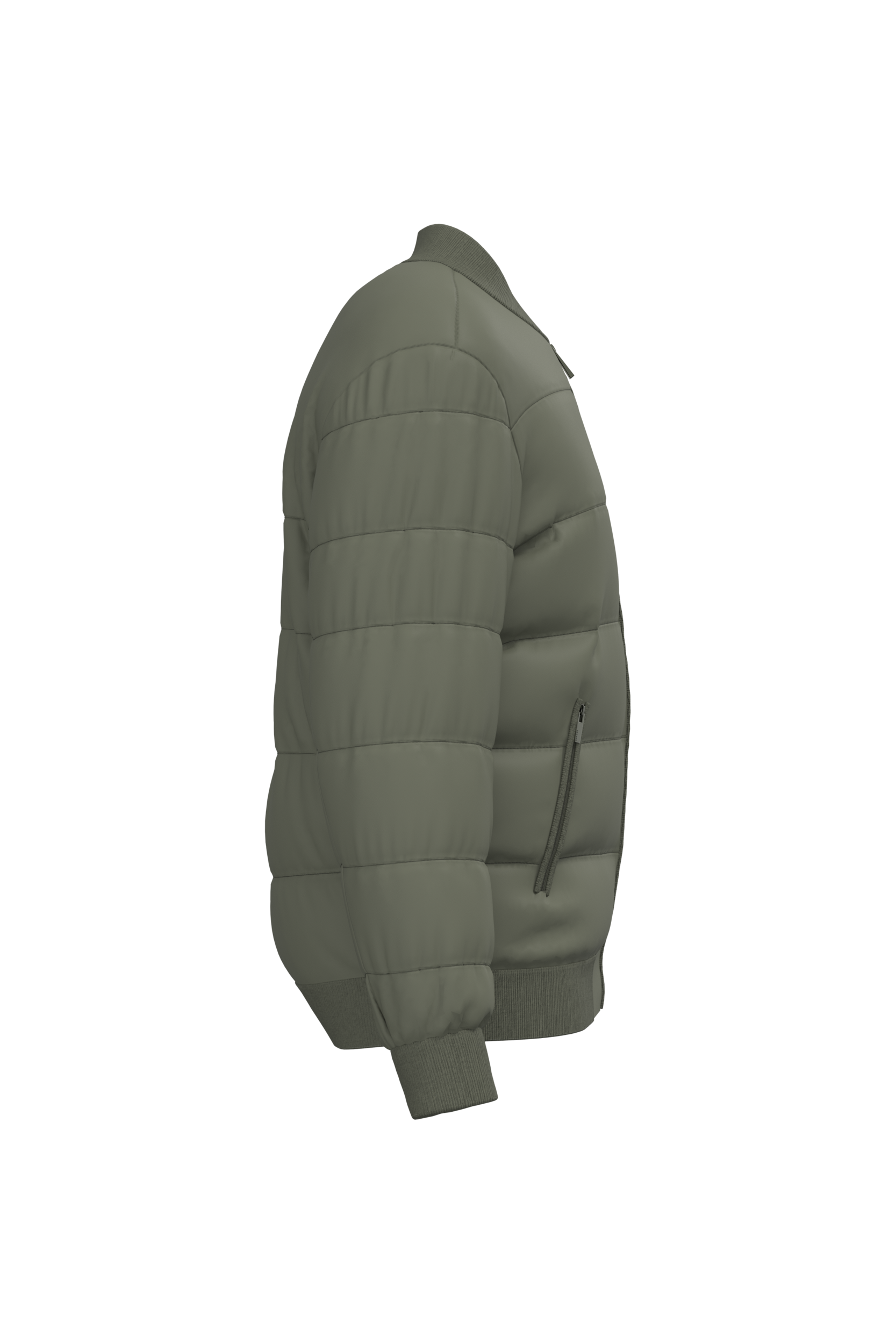 Veste matelassée écoresponsable à col teddy unisexe - Image 16