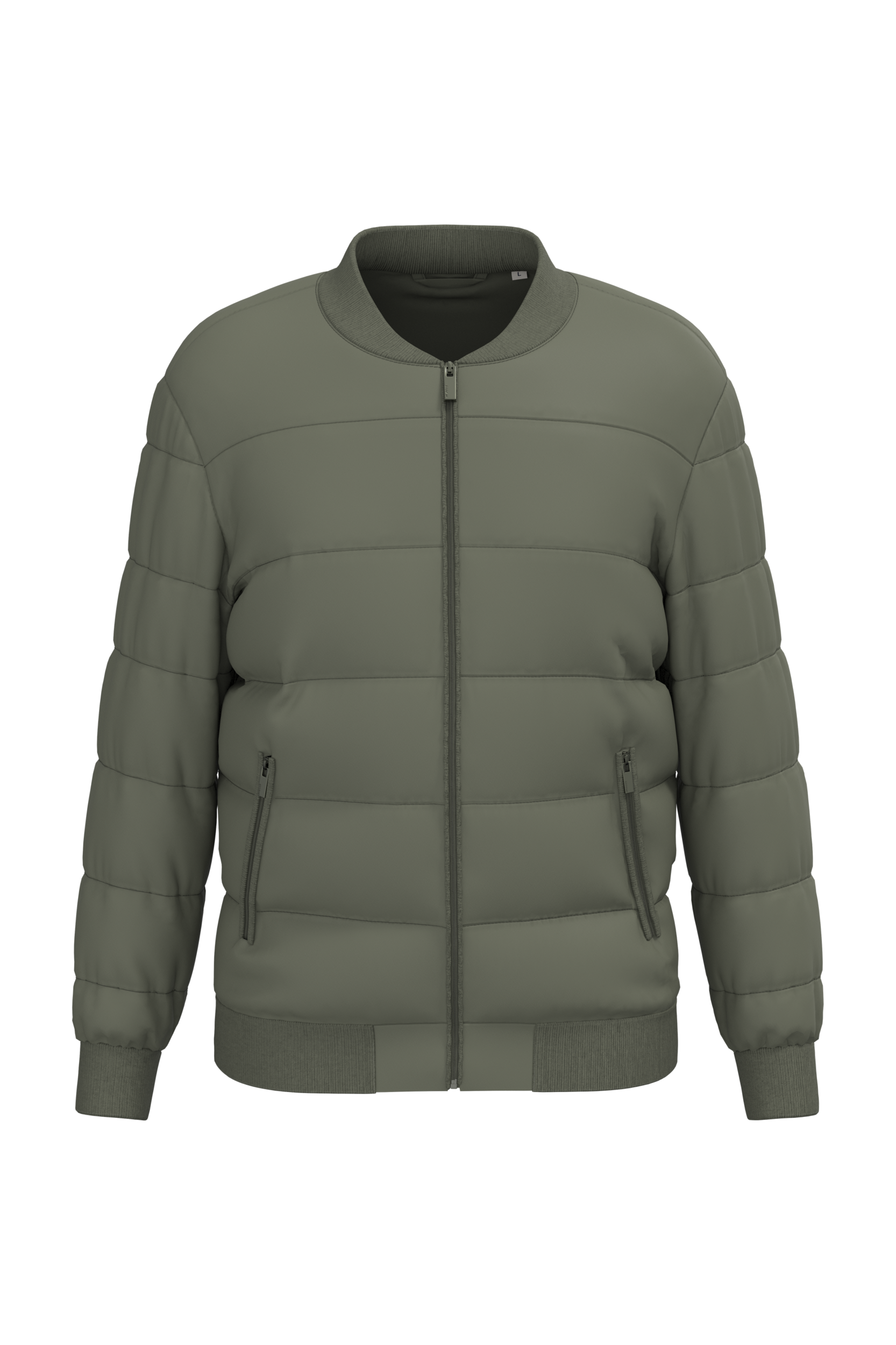 Veste matelassée écoresponsable à col teddy unisexe - Image 15