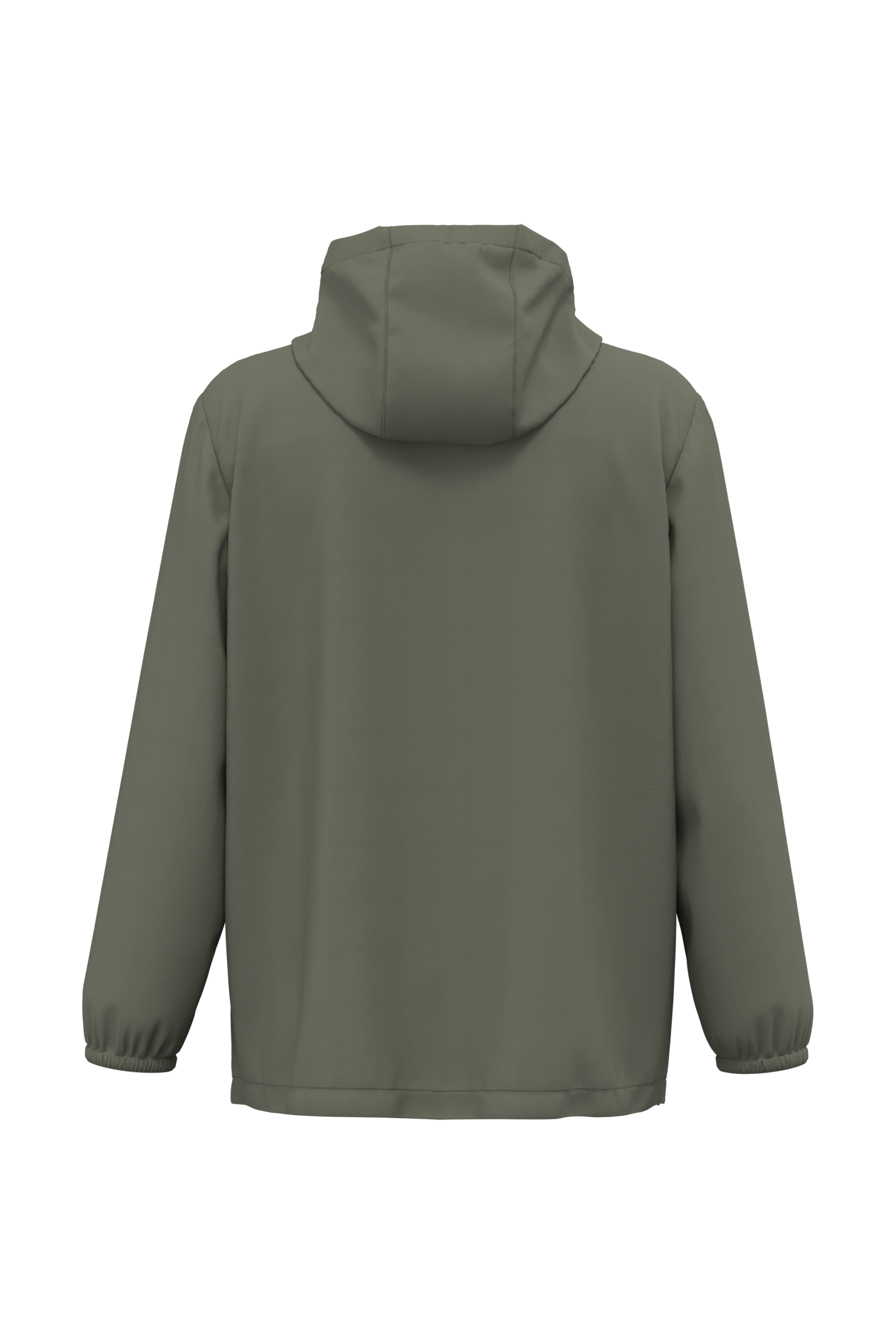 Veste coupe-vent imperméable écoresponsable quart zip unisexe - Image 15