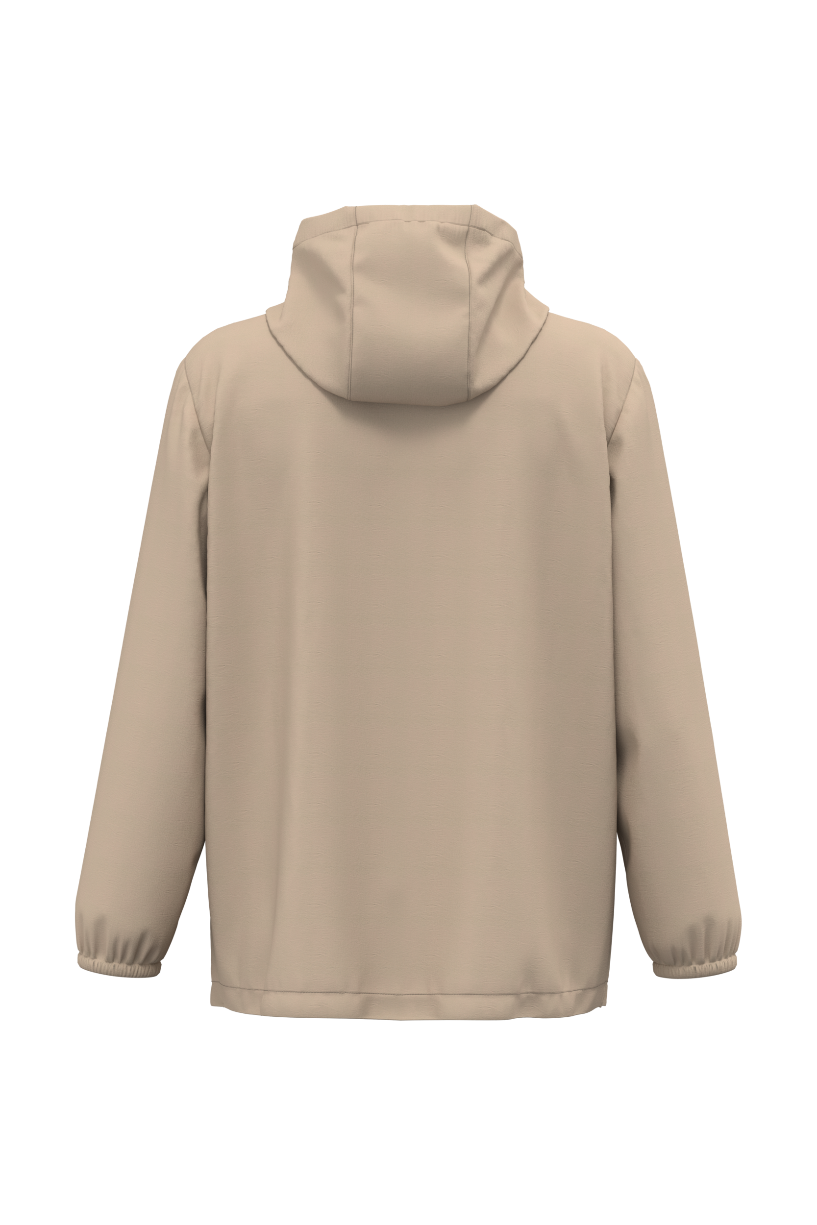 Veste coupe-vent imperméable écoresponsable quart zip unisexe - Image 18