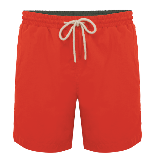 Native Spirit Men's swimshorts in red, style NS706
