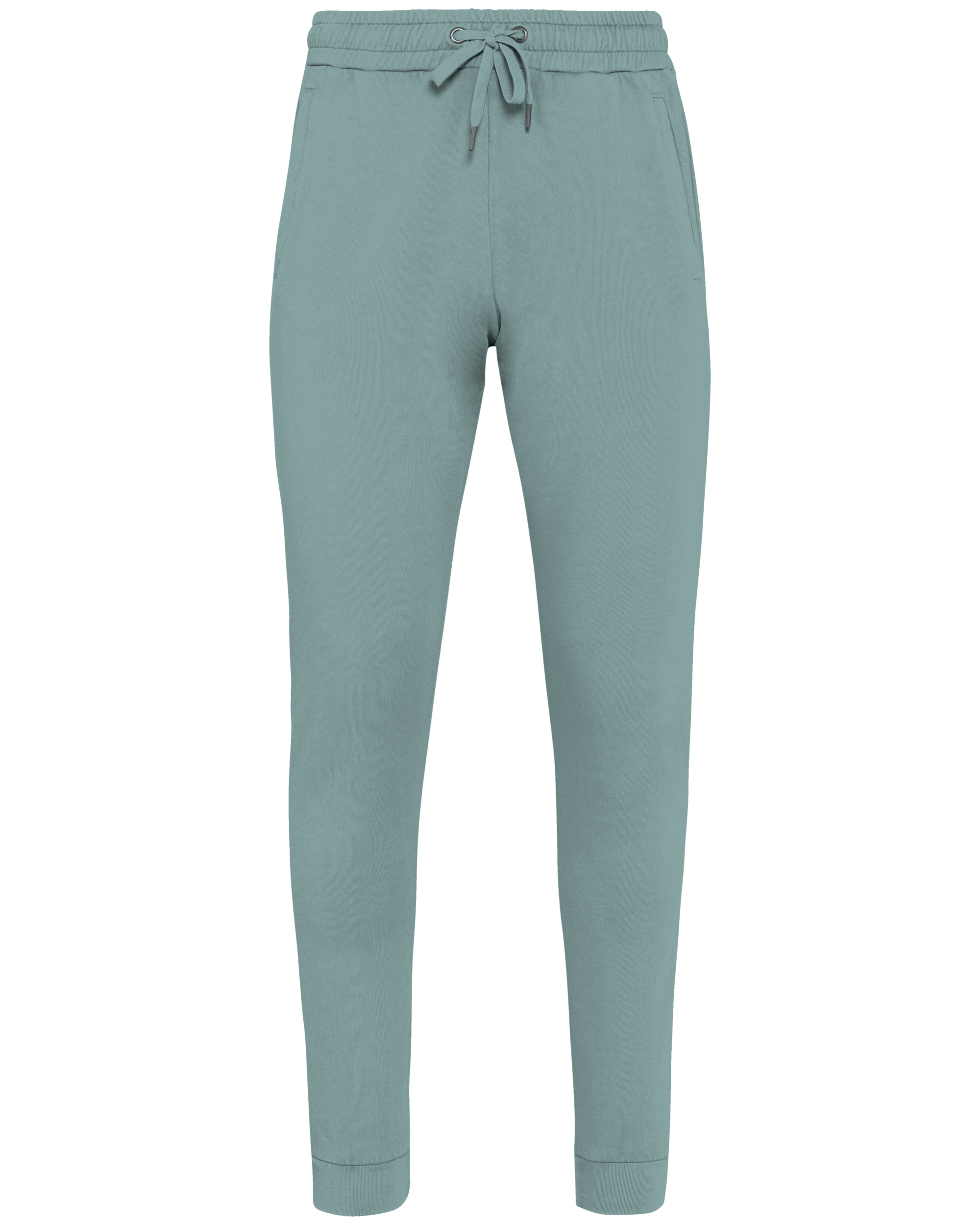 Native Spirit Unisex French Terry jogging trousers in green, style NS714
