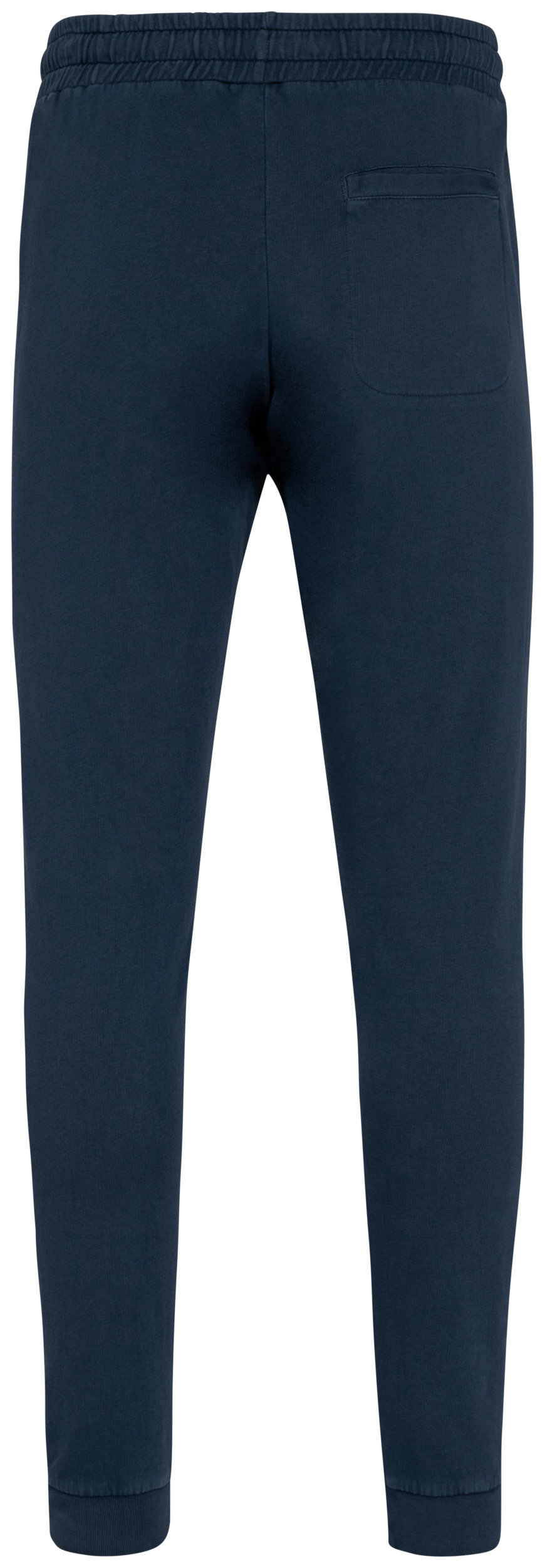 Calças de jogging eco-responsáveis French Terry unissexo - Washed Navy Blue