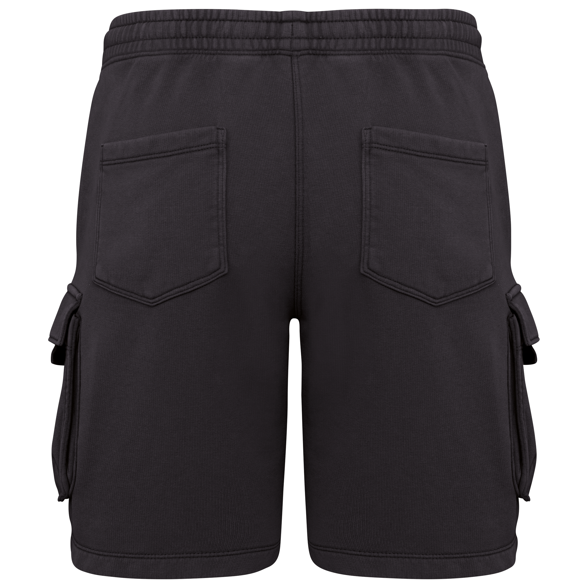 Short cargo écoresponsable délavé French Terry homme - Image 7