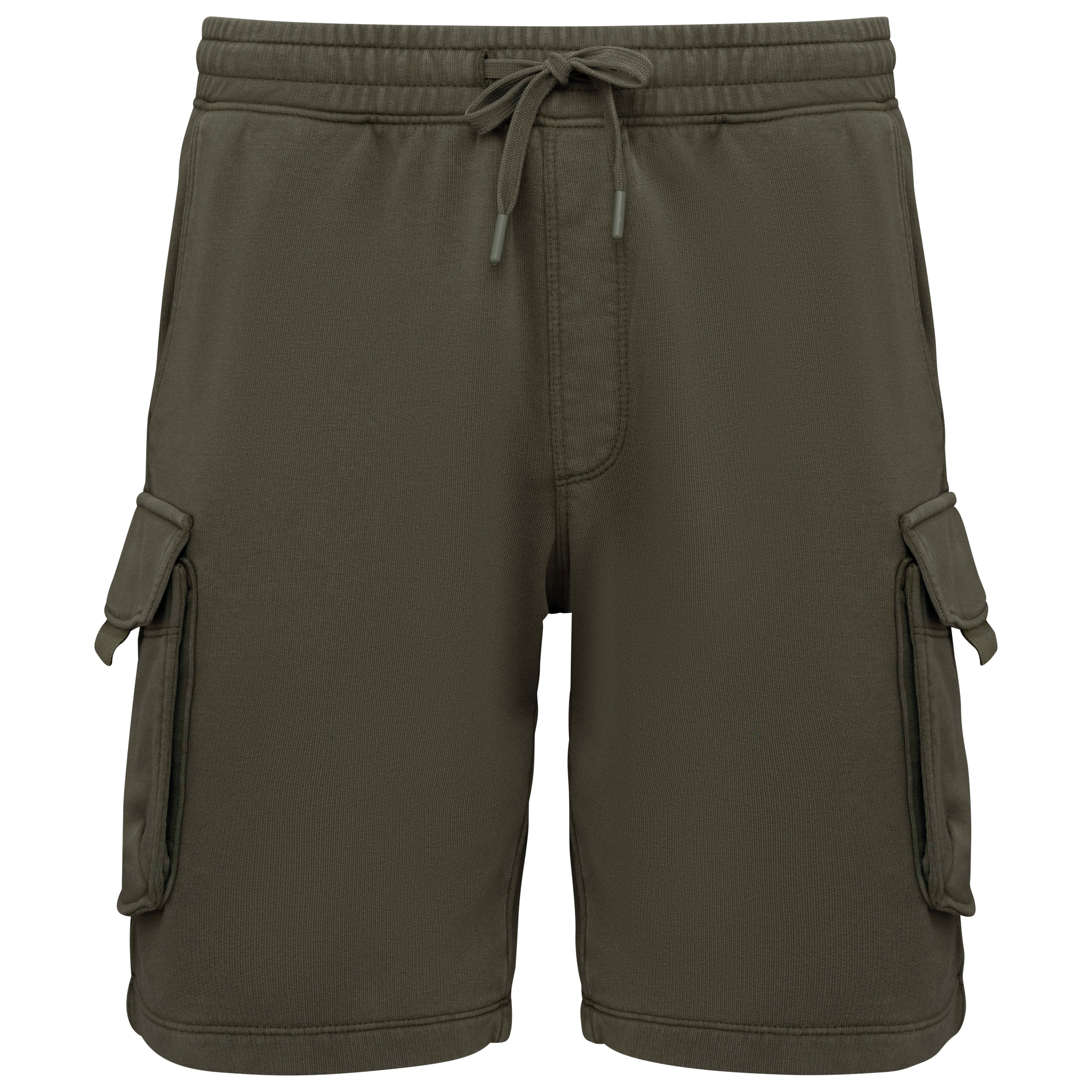 Short cargo écoresponsable délavé French Terry homme - Image 14