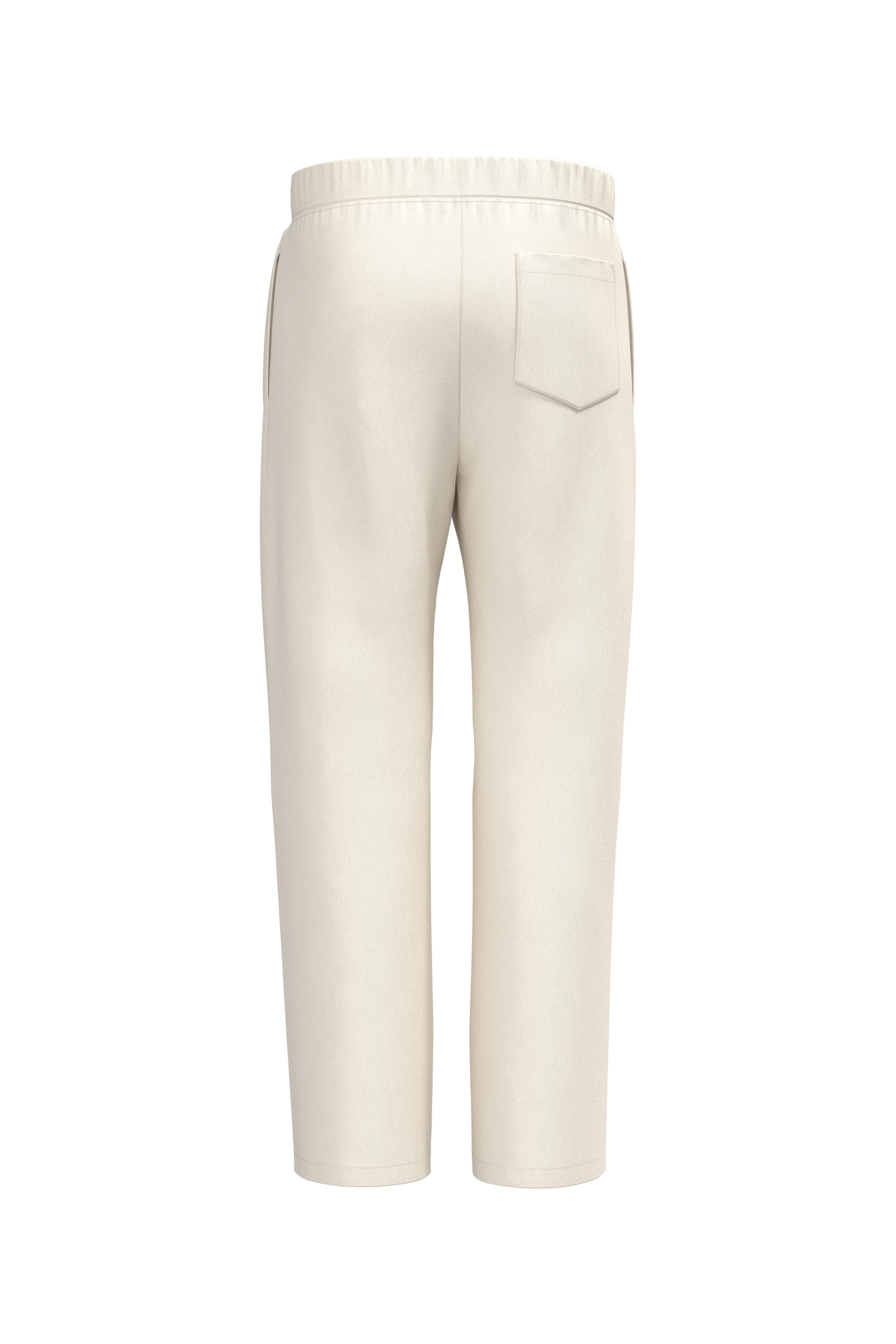 Calças de treino eco-responsável largas unissexo - Ivory