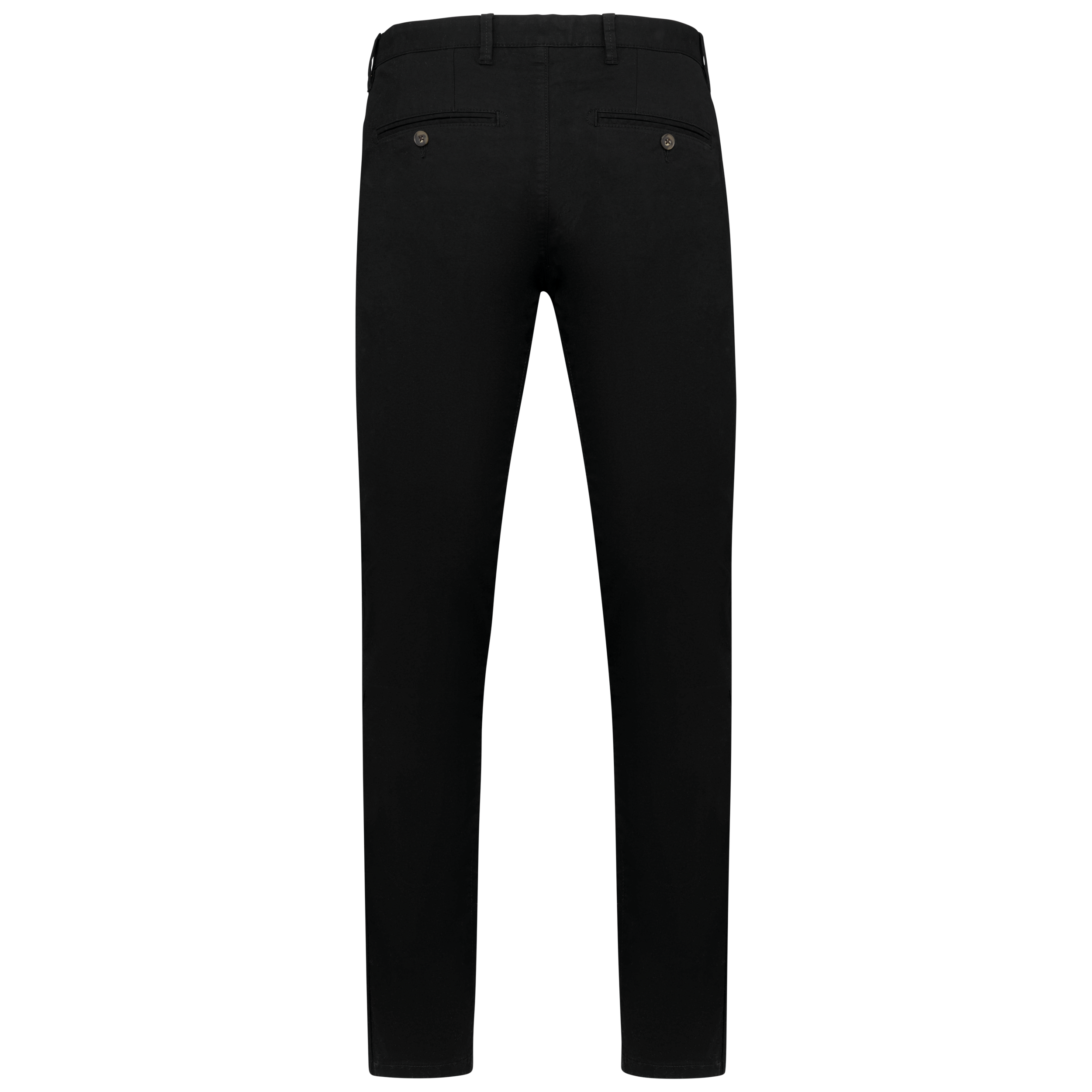 Calças chino eco-responsáveis de homem - Black