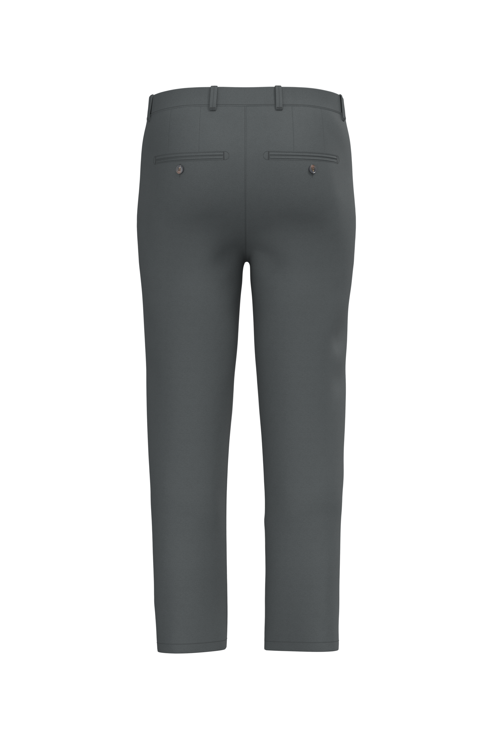 Calças chino eco-responsáveis de homem - Iron Grey