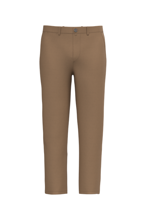 Native Spirit Men's chinos in brown, style NS736