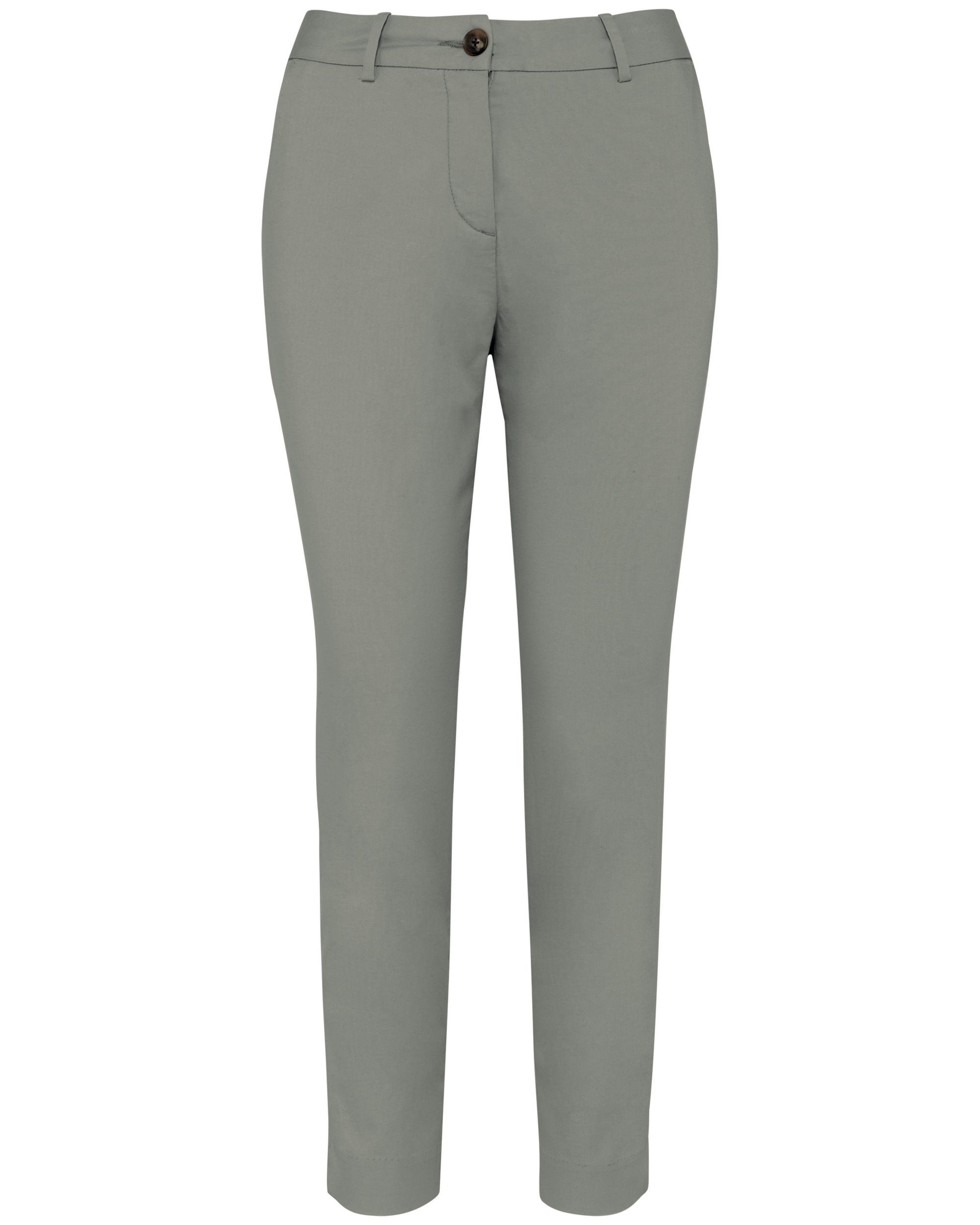 Native Spirit Women's 7/8 chinos in green, style NS737