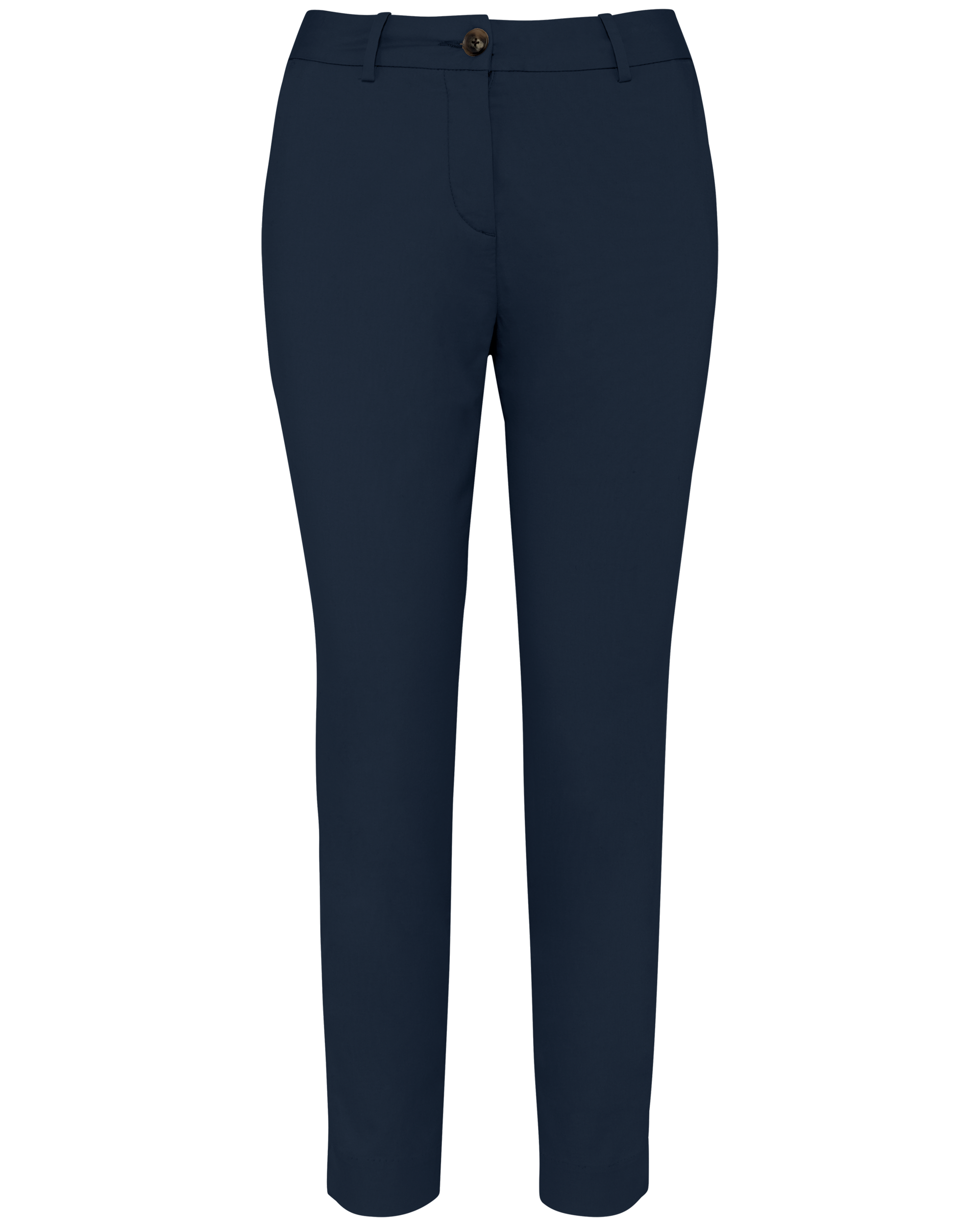 Native Spirit Women's 7/8 chinos in navy, style NS737