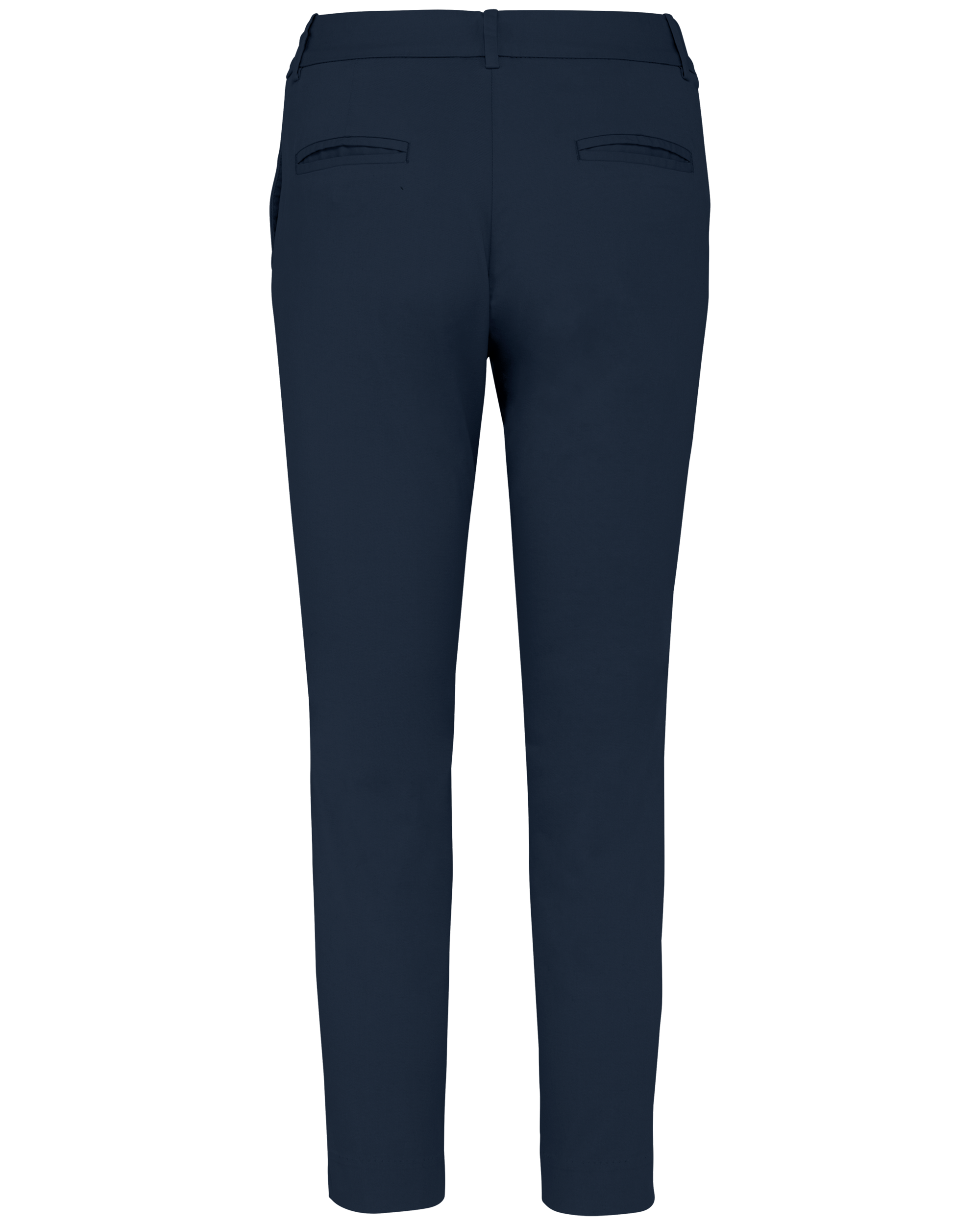 Calças chino 7/8 eco-responsáveis de senhora - Navy Blue