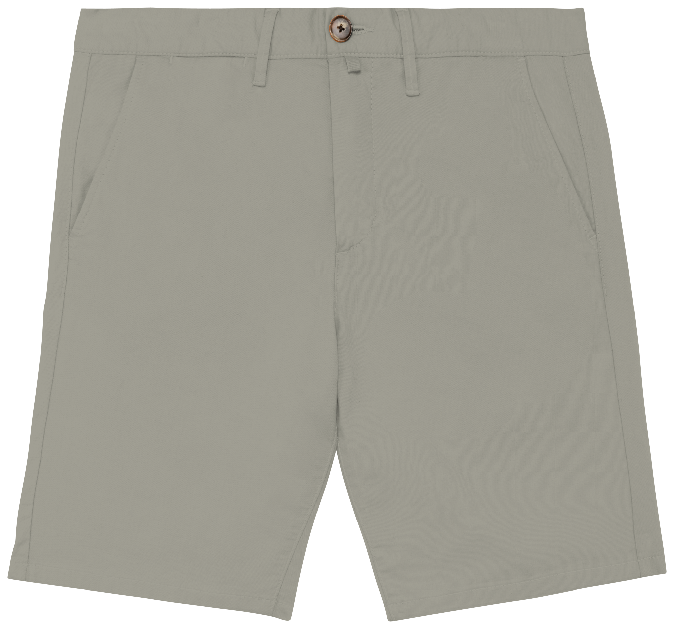 Bermuda chino eco-responsável de homem — Verde Frente