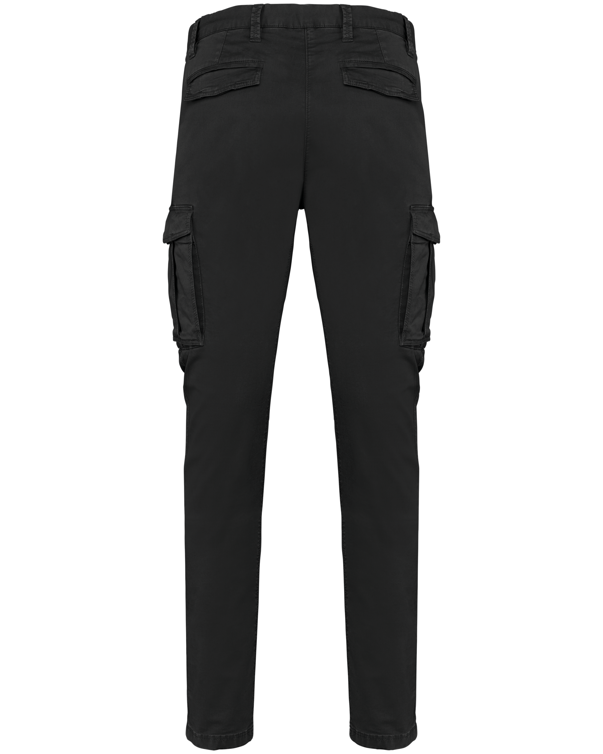 Calças cargo eco-responsáveis com aspecto lavado de homem - Washed black