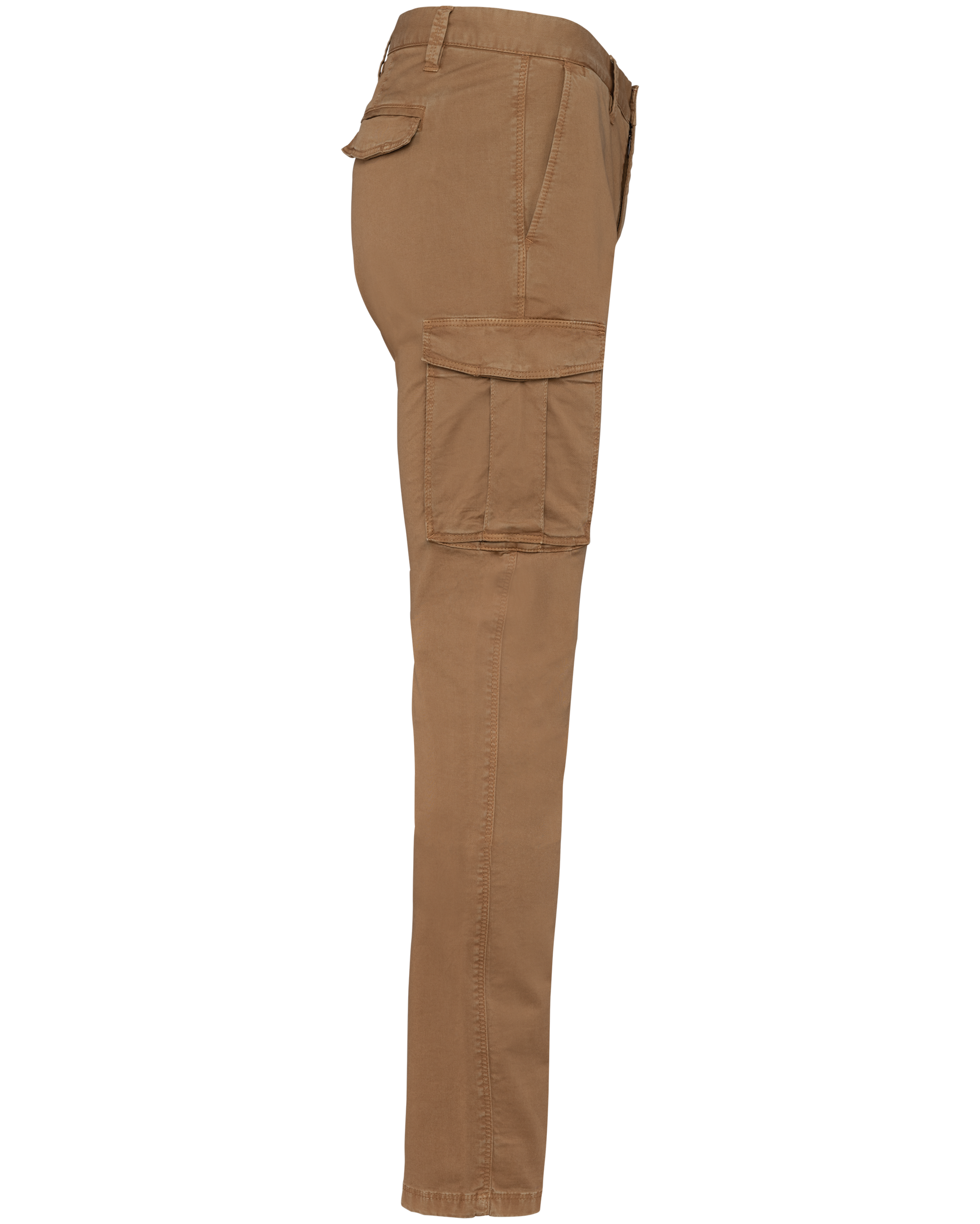 Pantalón cargo ecorresponsable efecto lavado hombre