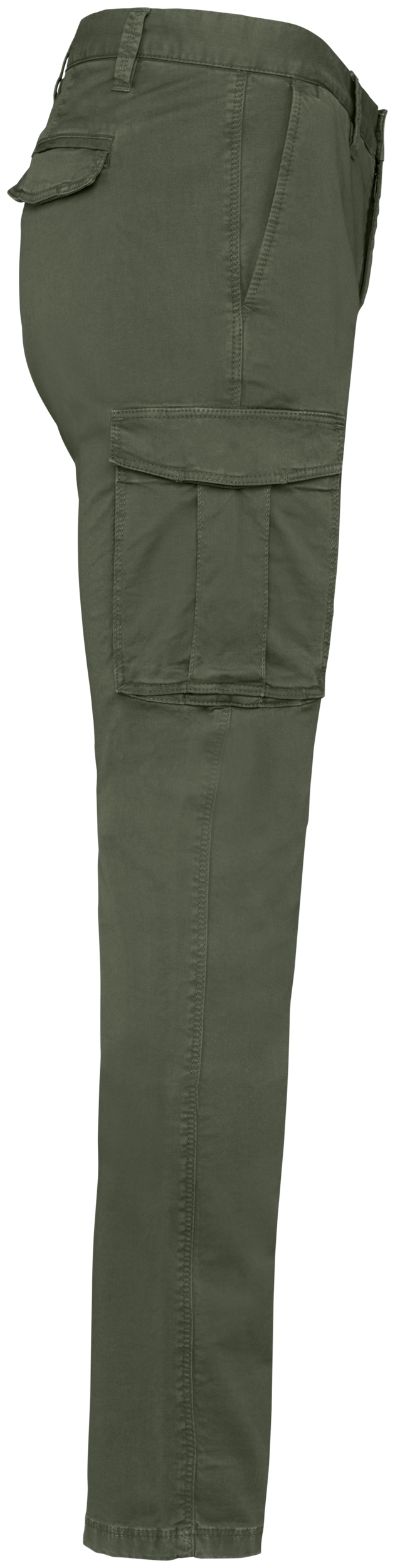 Pantalón cargo ecorresponsable efecto lavado hombre