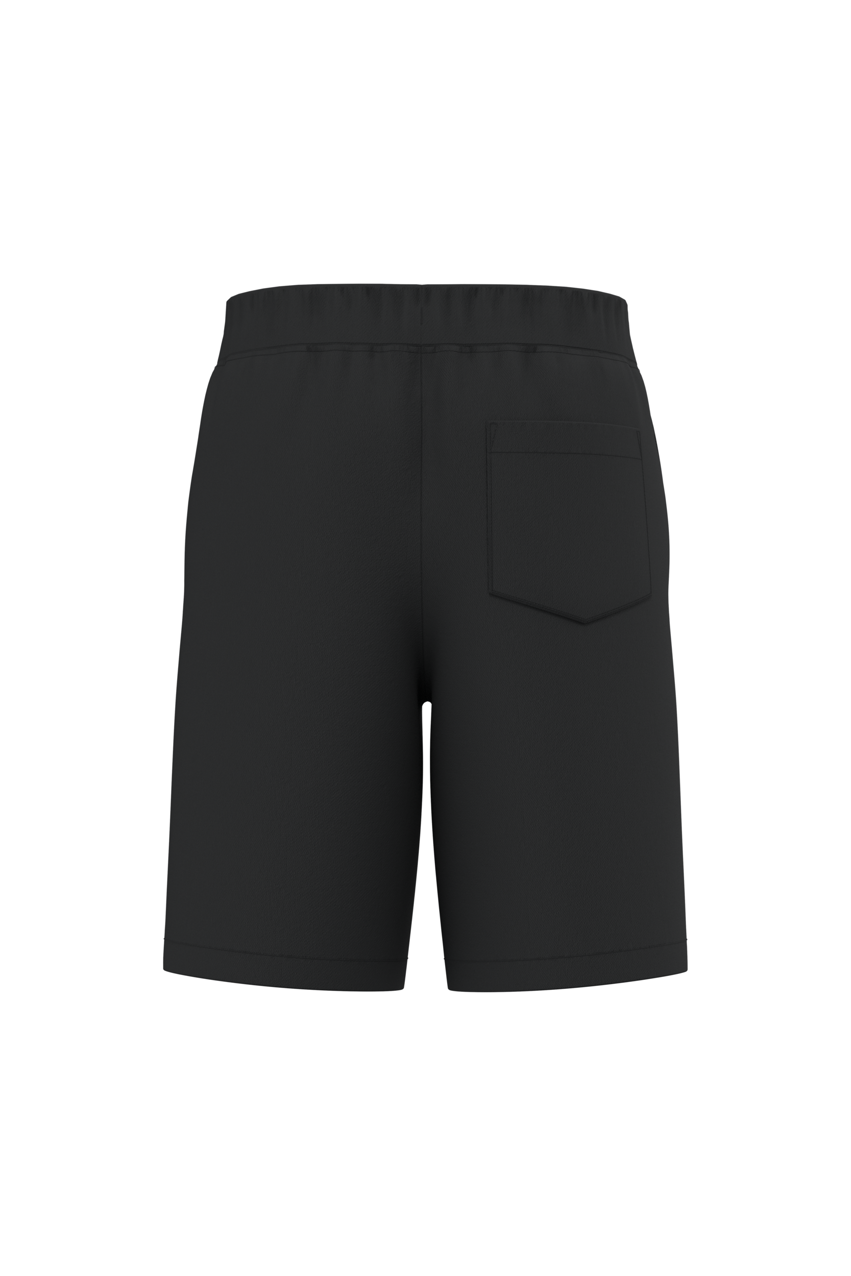 Bermuda écoresponsable ample homme — Black