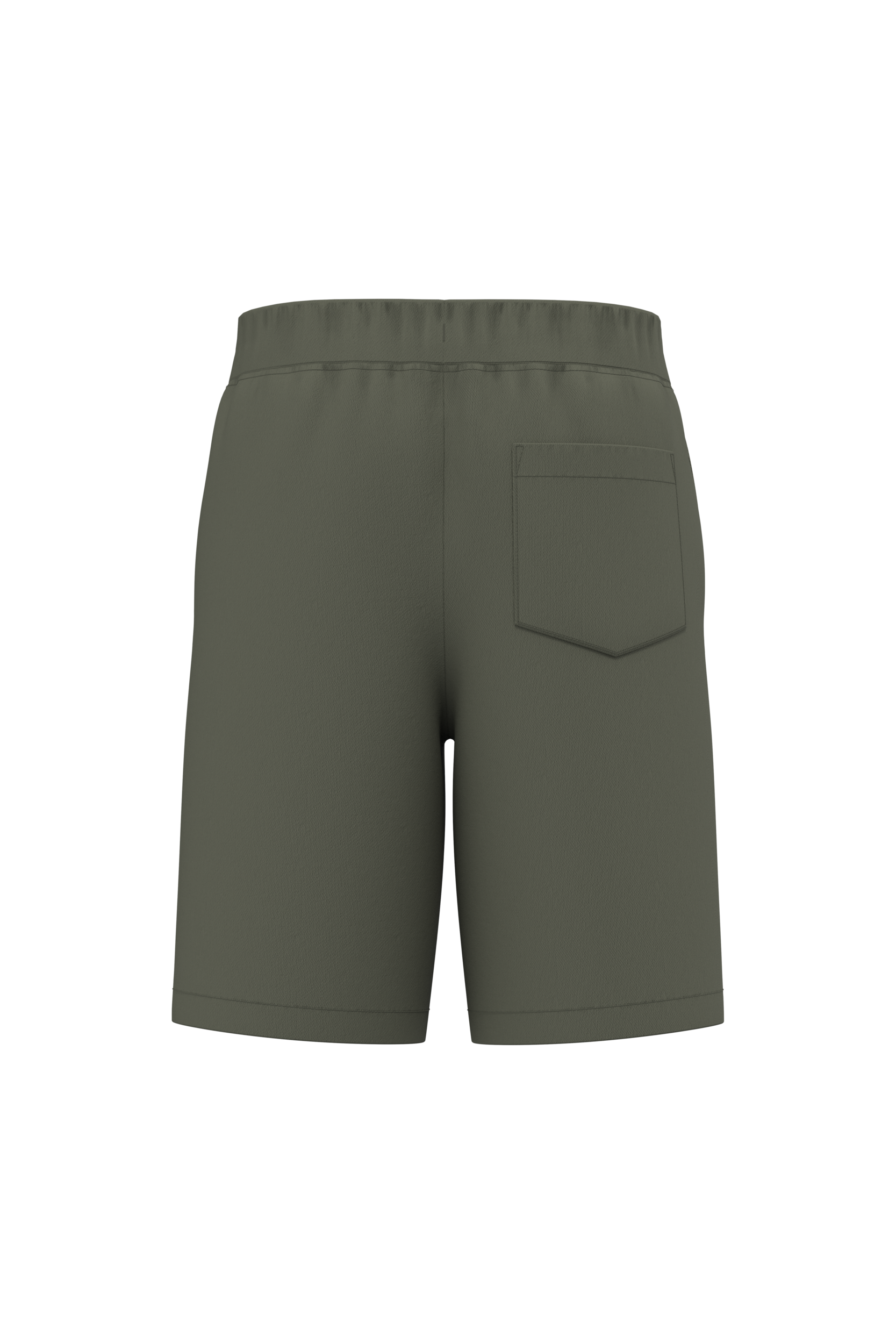 Bermuda écoresponsable ample homme — Organic Khaki