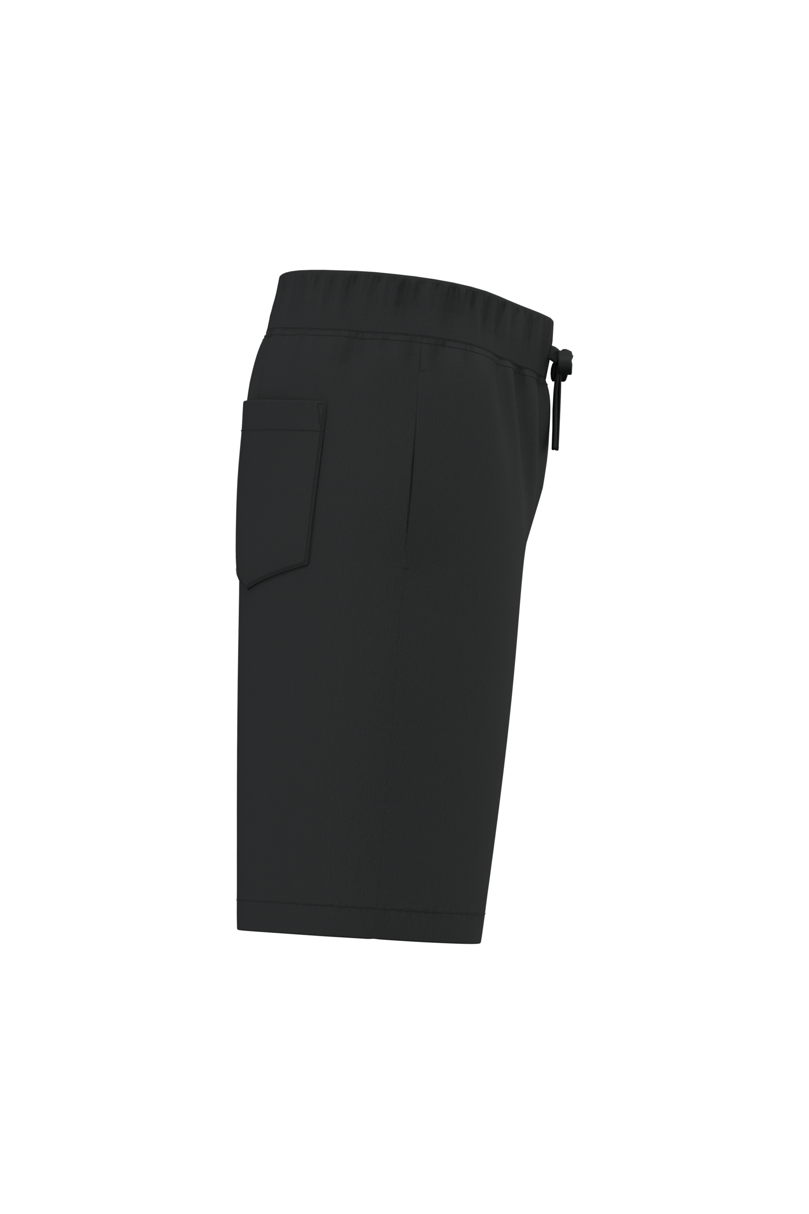 Bermuda écoresponsable ample homme — Black