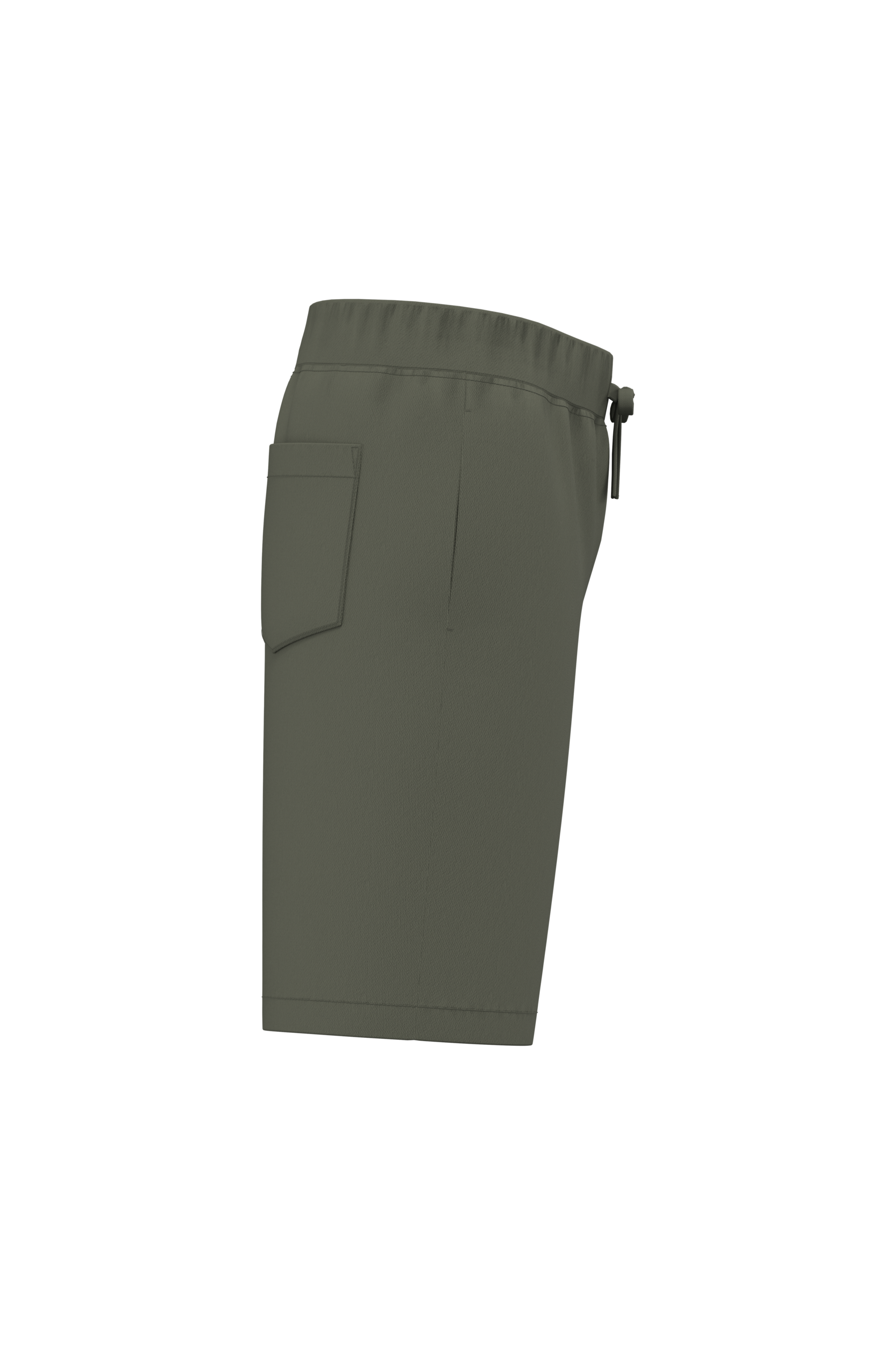 Bermuda écoresponsable ample homme — Organic Khaki