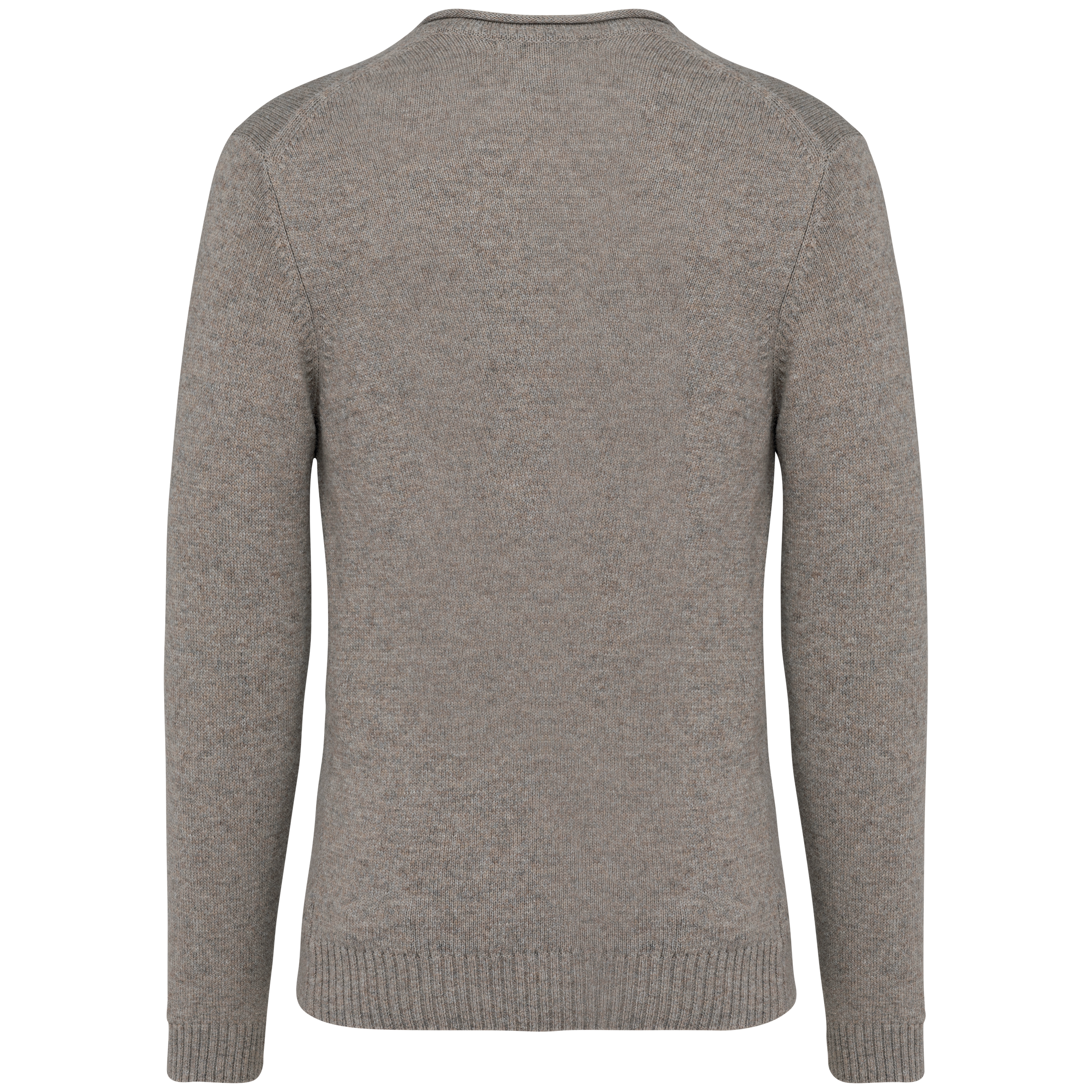 Camisola eco-responsável em lã Merino de homem - Gravel Heather