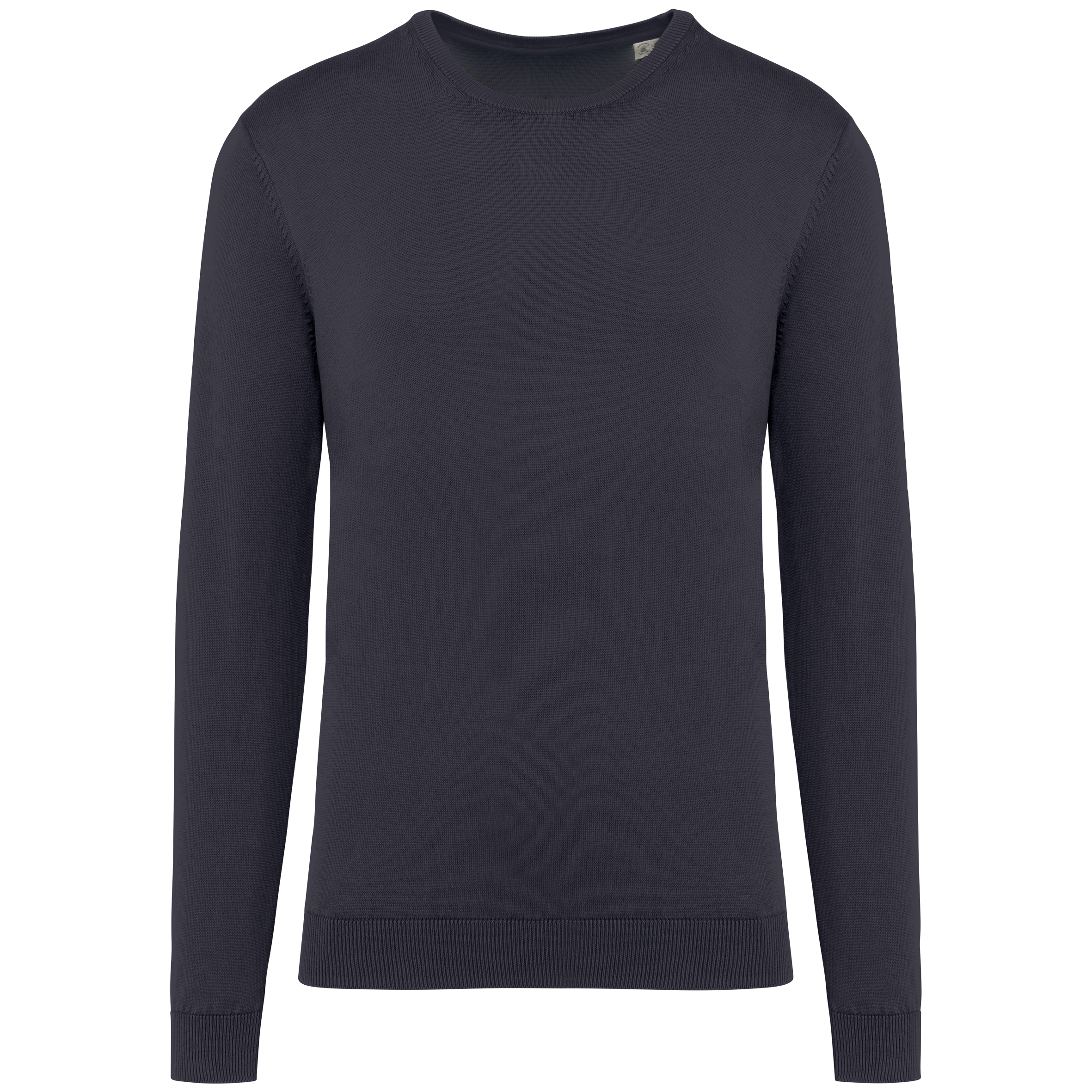 Pull écoresponsable délavé à col rond homme