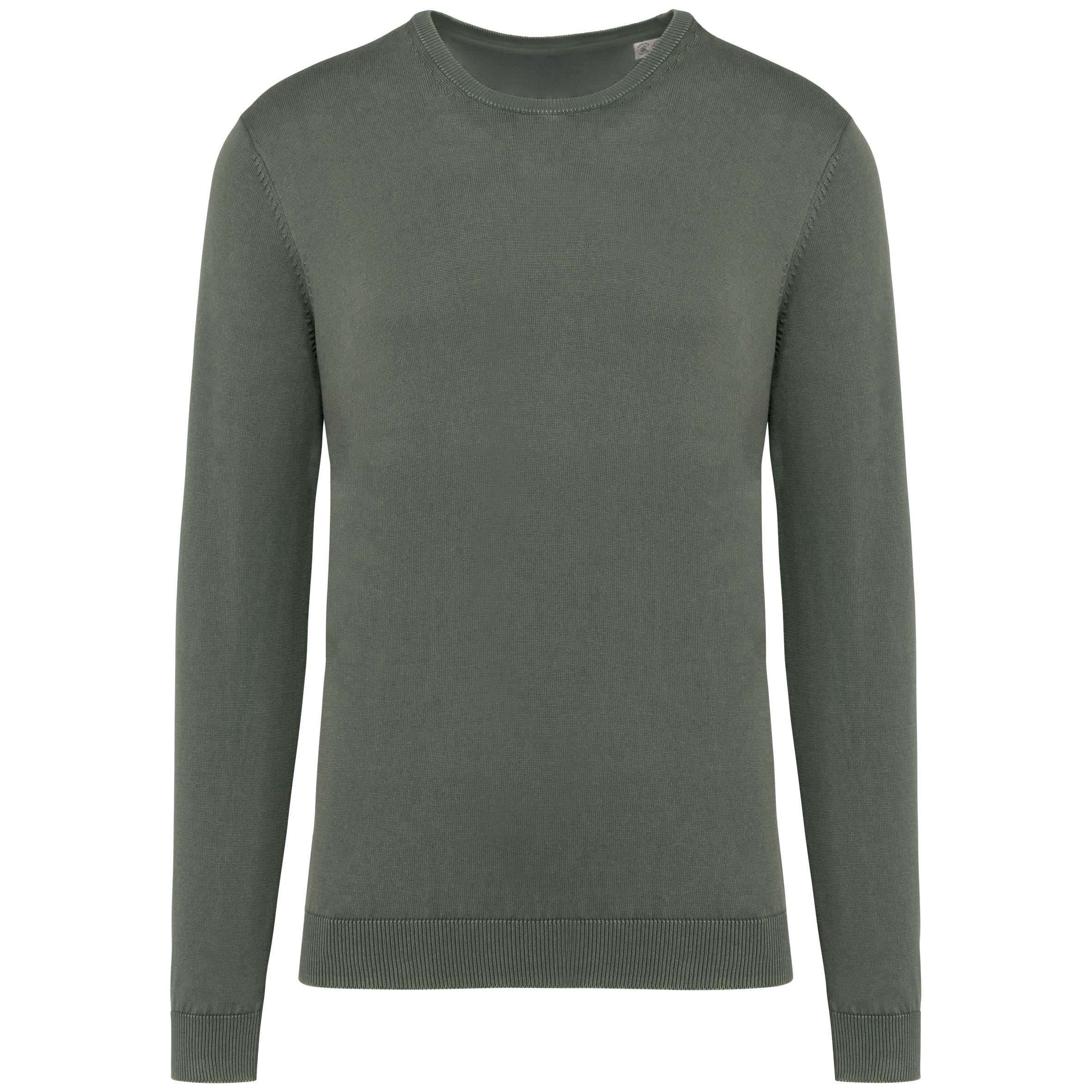 Pull écoresponsable délavé à col rond homme