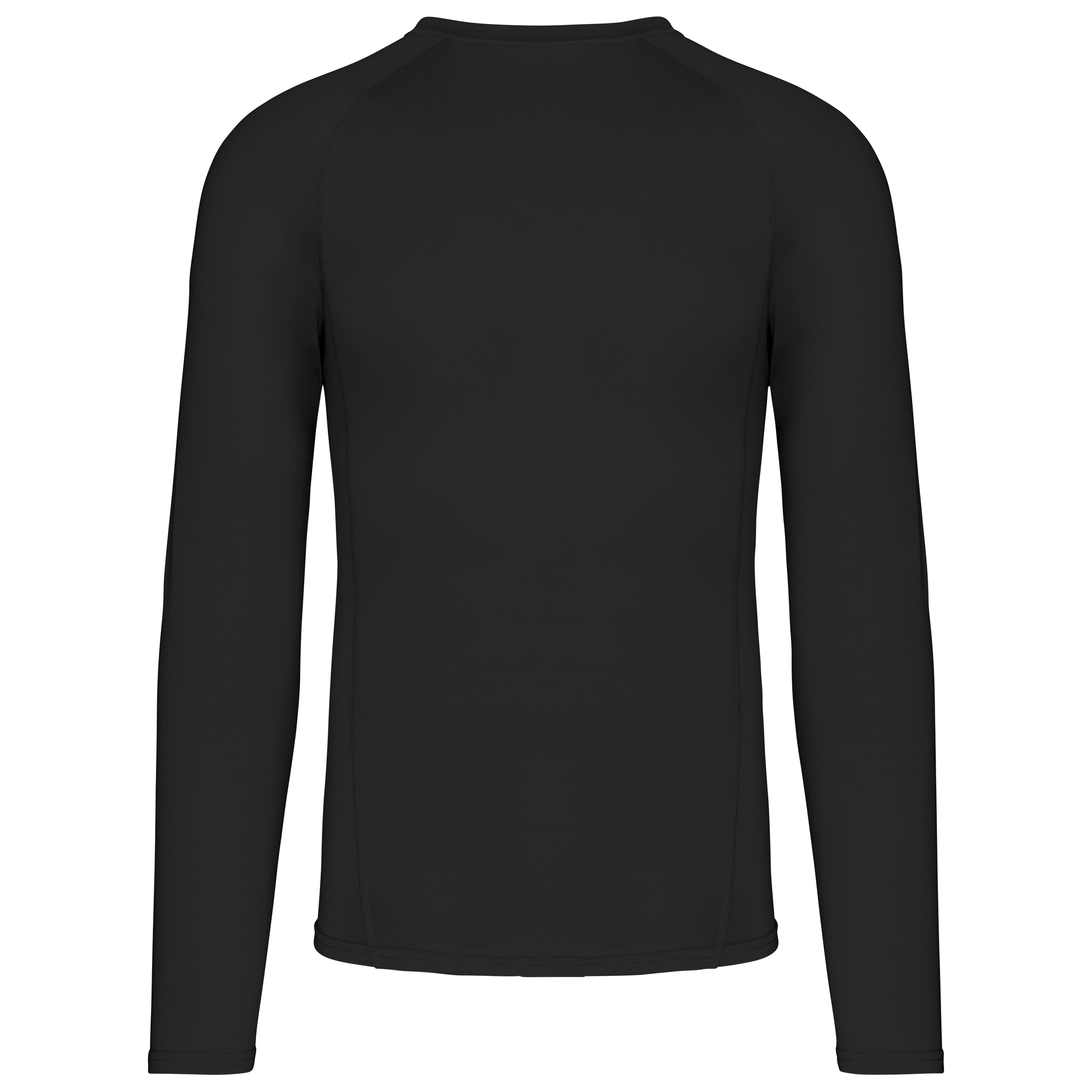 Adults' long-sleeved base layer sports T-shirt